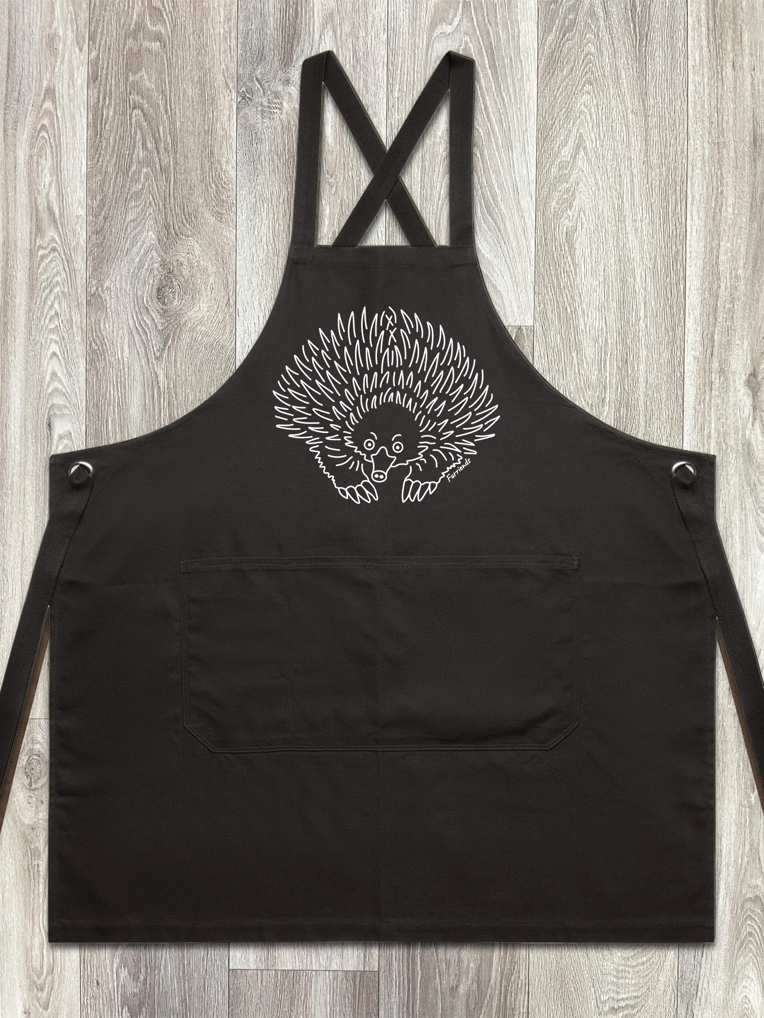 Echidna Jarrah Crossback Apron - Image 3