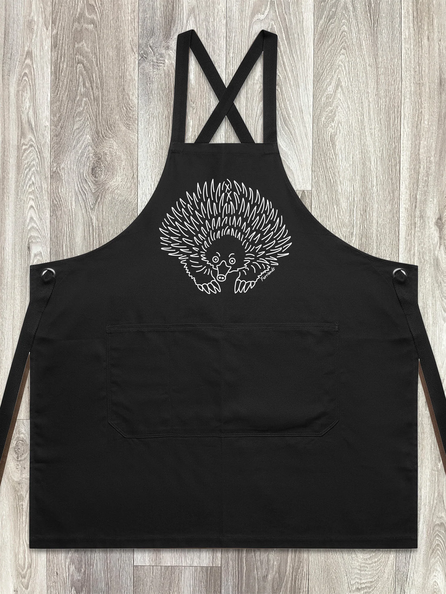Echidna Jarrah Crossback Apron - Image 4