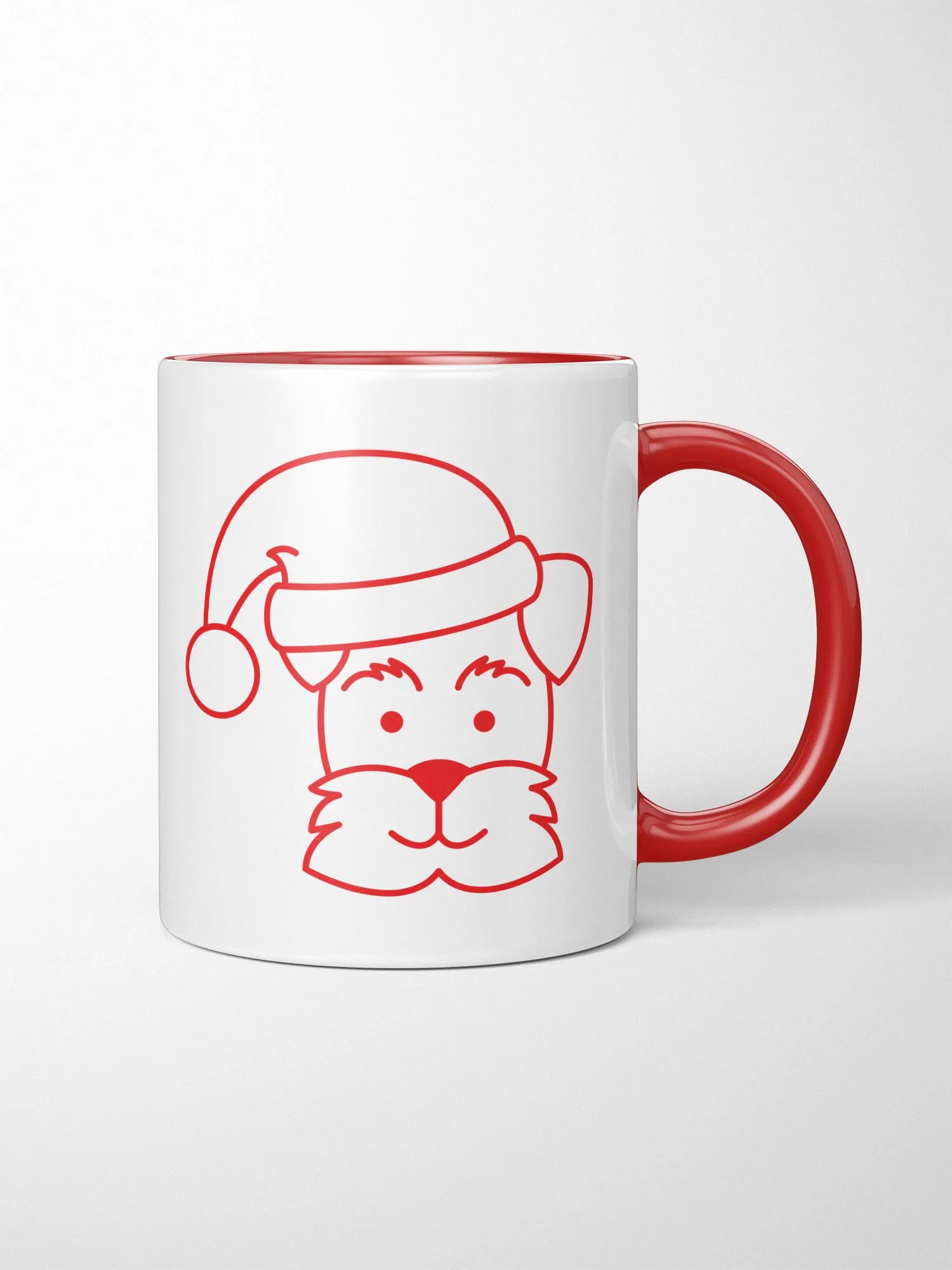 Eggnog The Dog Ceramic Two Tone Mug - Image 2
