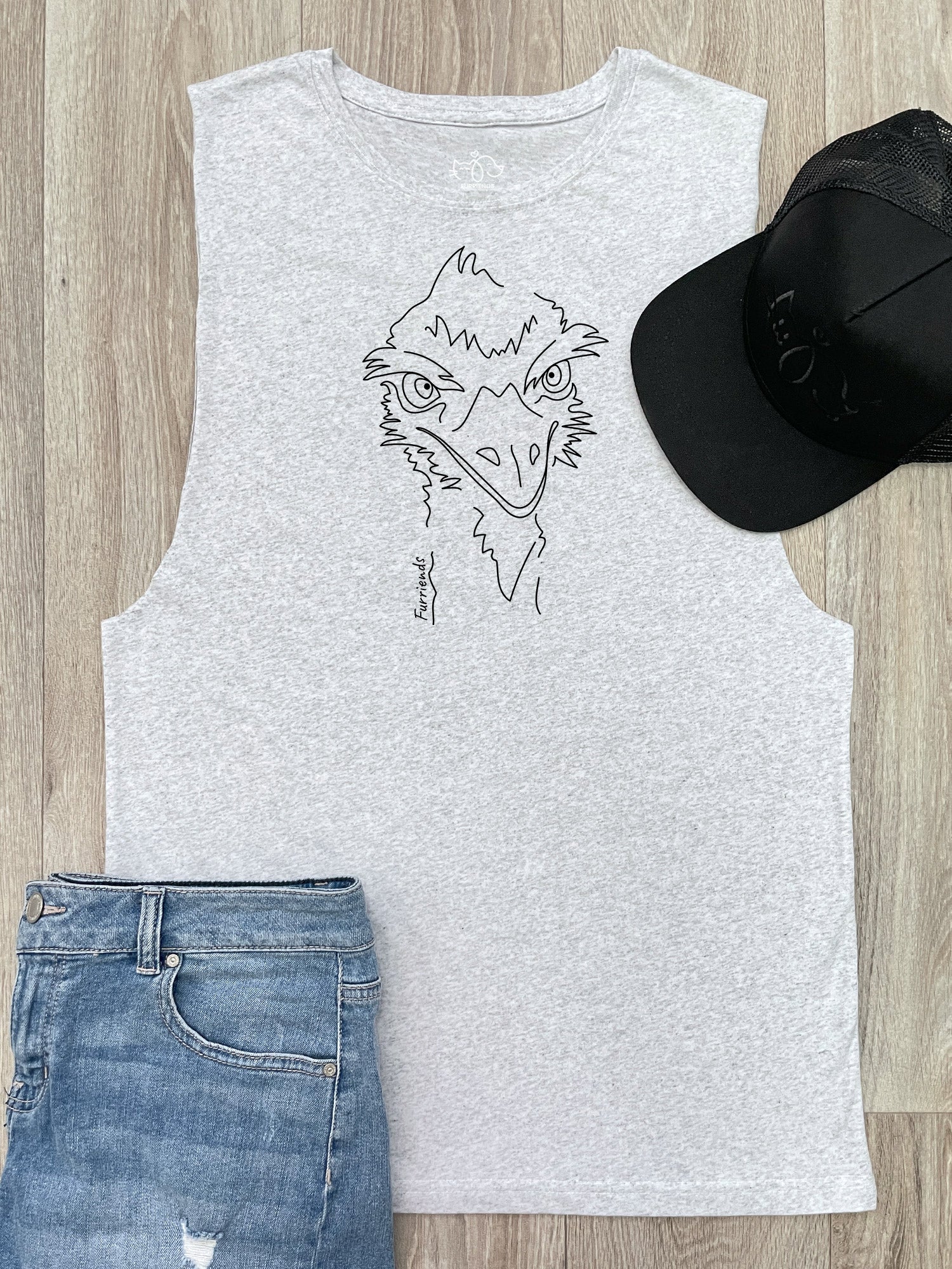 Emu Axel Drop Armhole Muscle Tank - Image 2