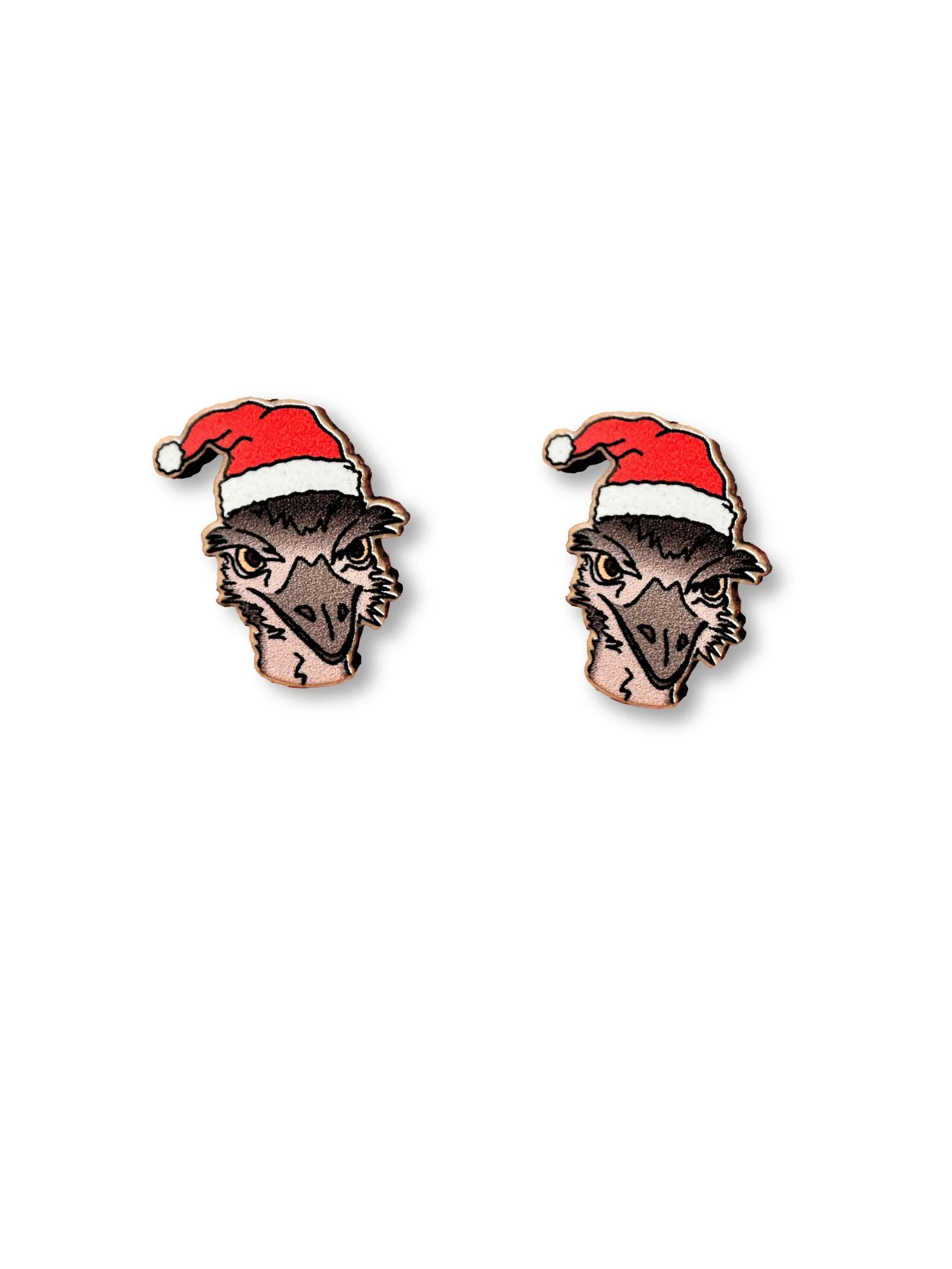 Emu Christmas Edition ColourPop Stud Earrings - Image 2