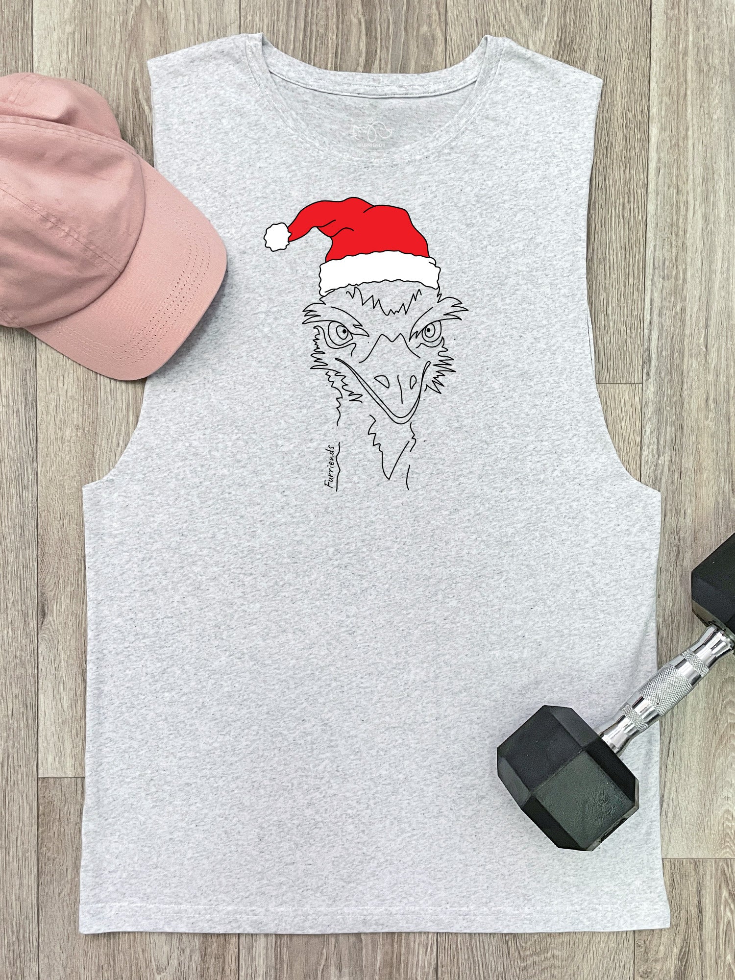 Emu Christmas Edition Axel Drop Armhole Muscle Tank - Image 2