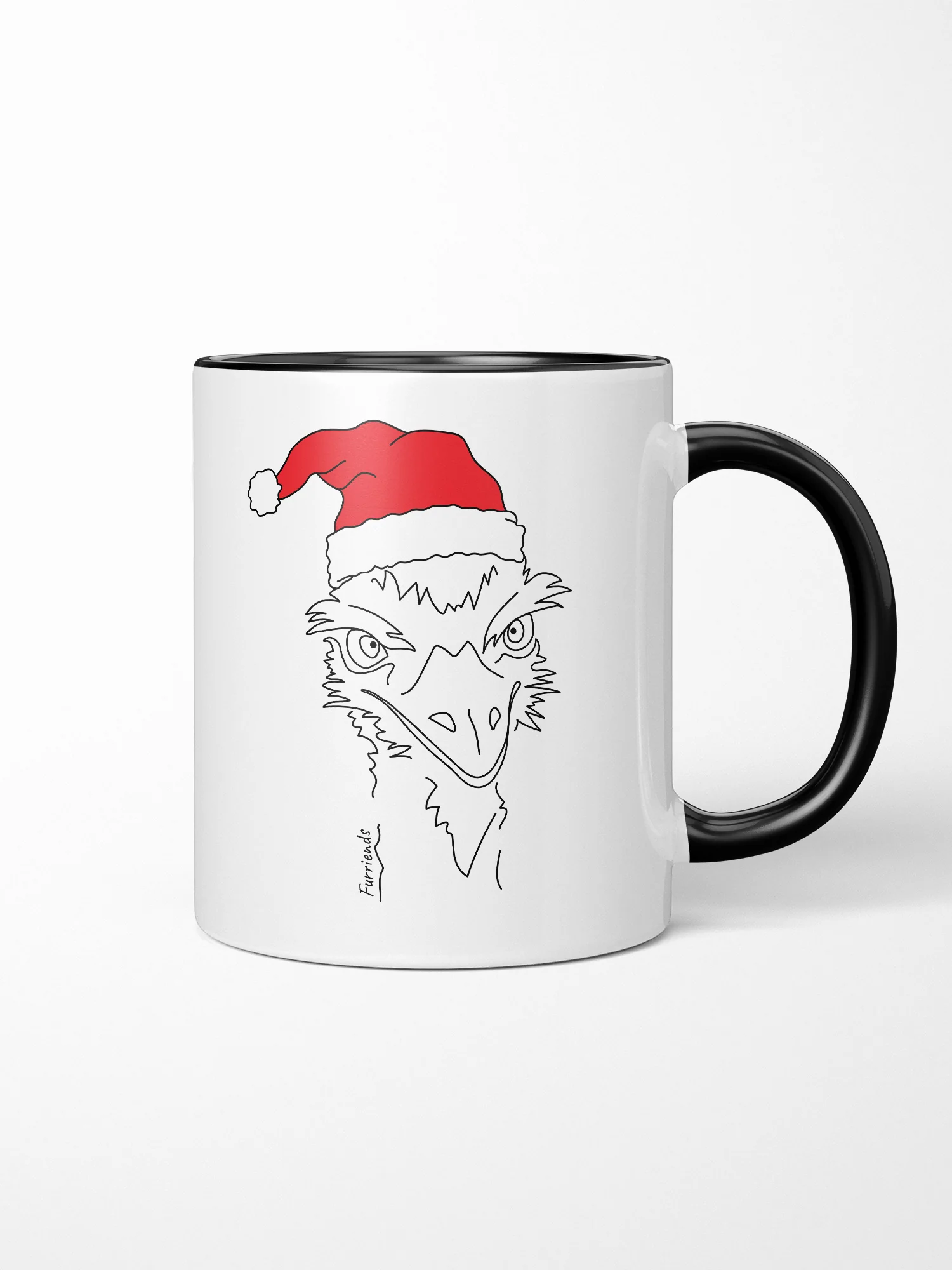 Emu Christmas Edition Ceramic Mug - Image 4
