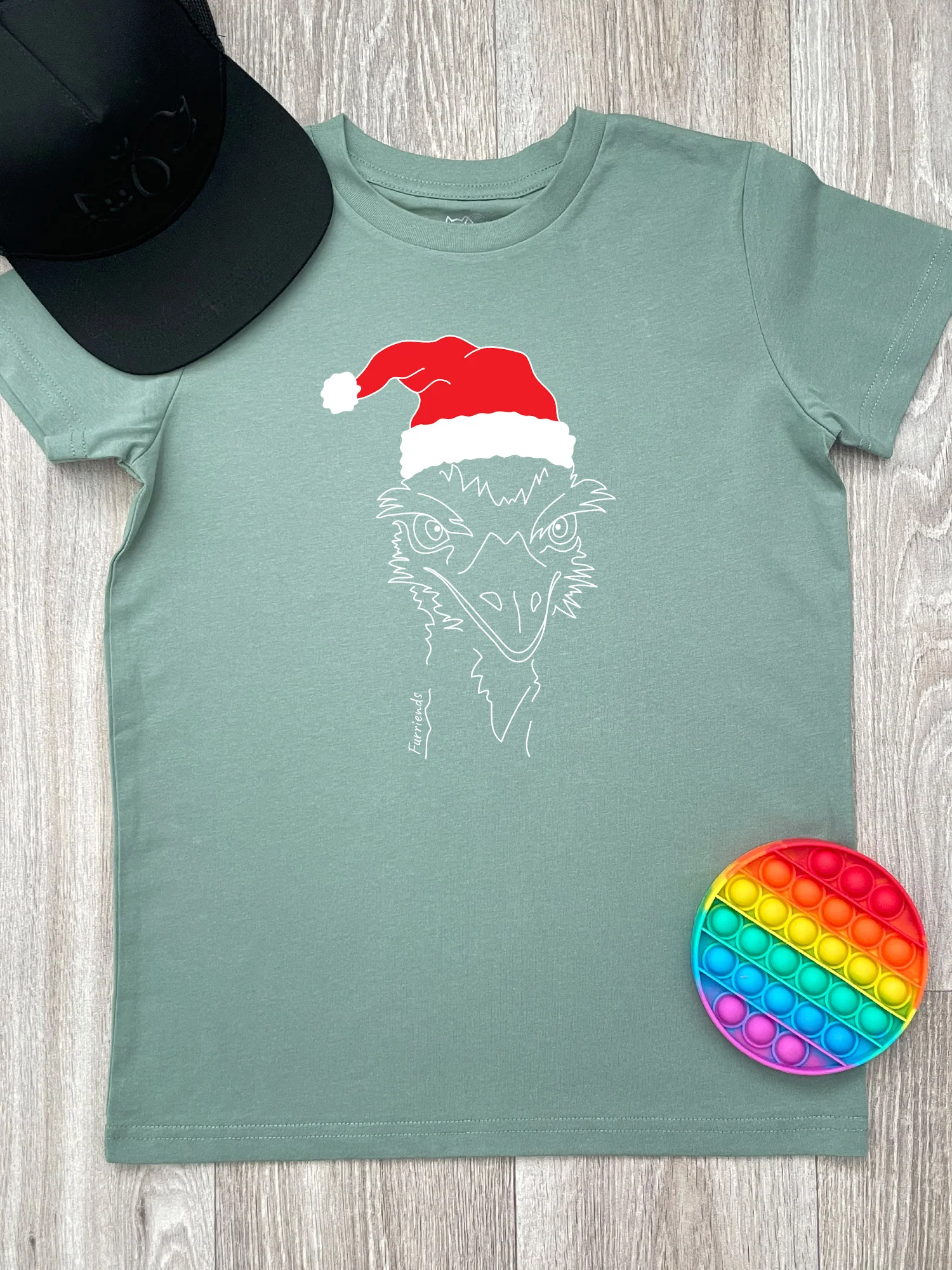 Emu Christmas Edition Youth Tee - Image 2