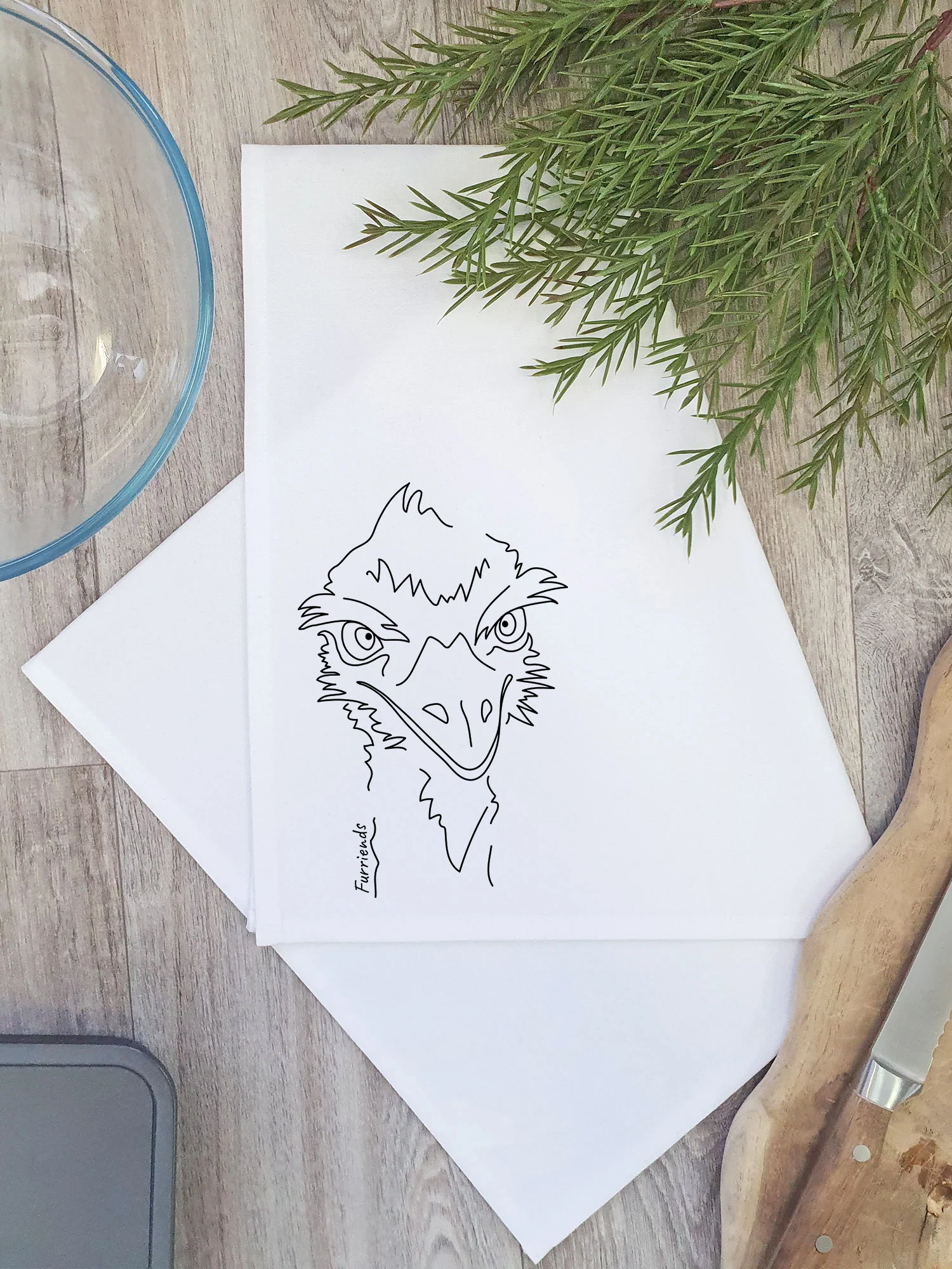 Emu Tea Towel - Image 2