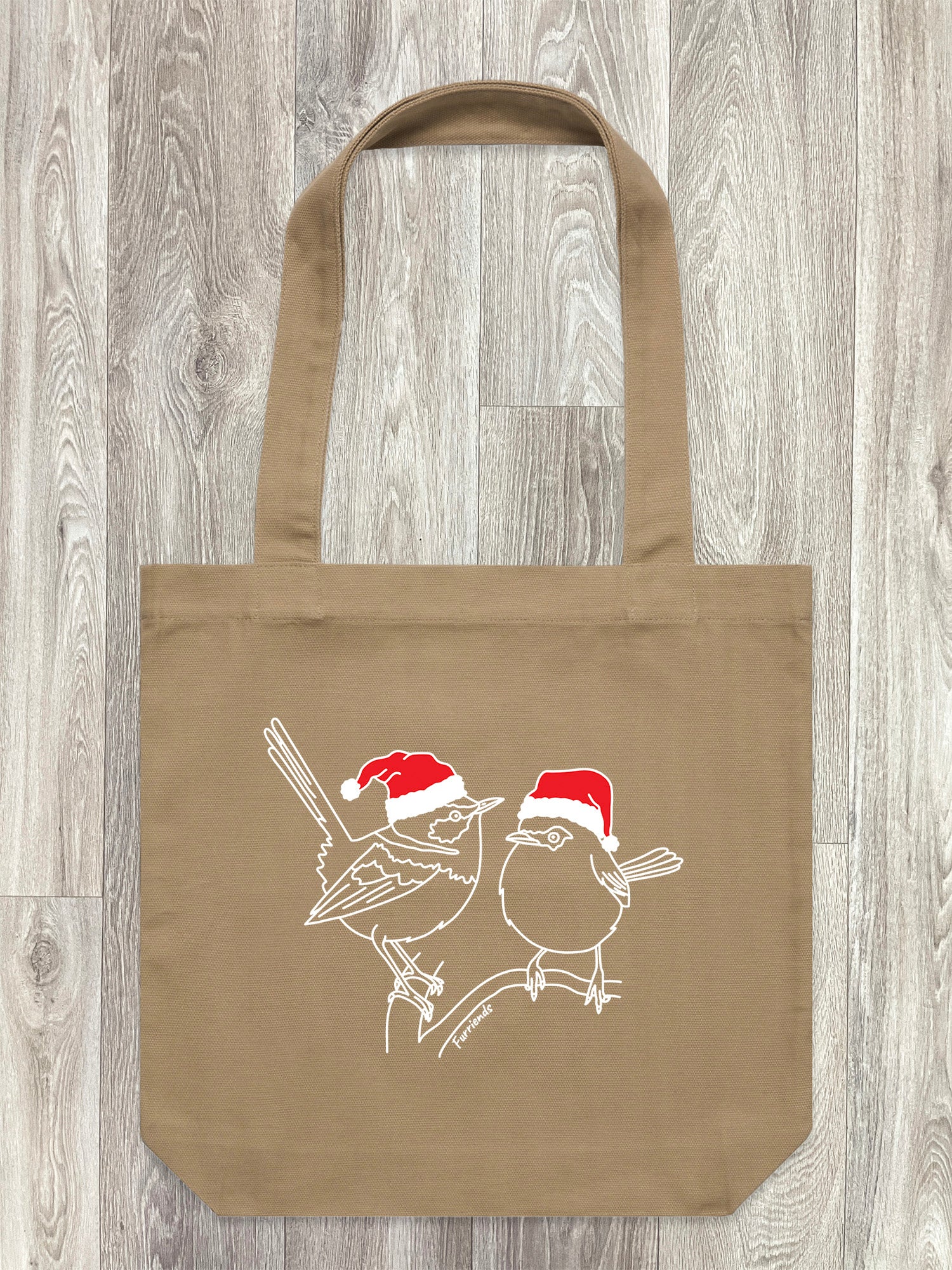 Superb Fairy Wren Christmas Edition Edith Tote Bag - Image 6