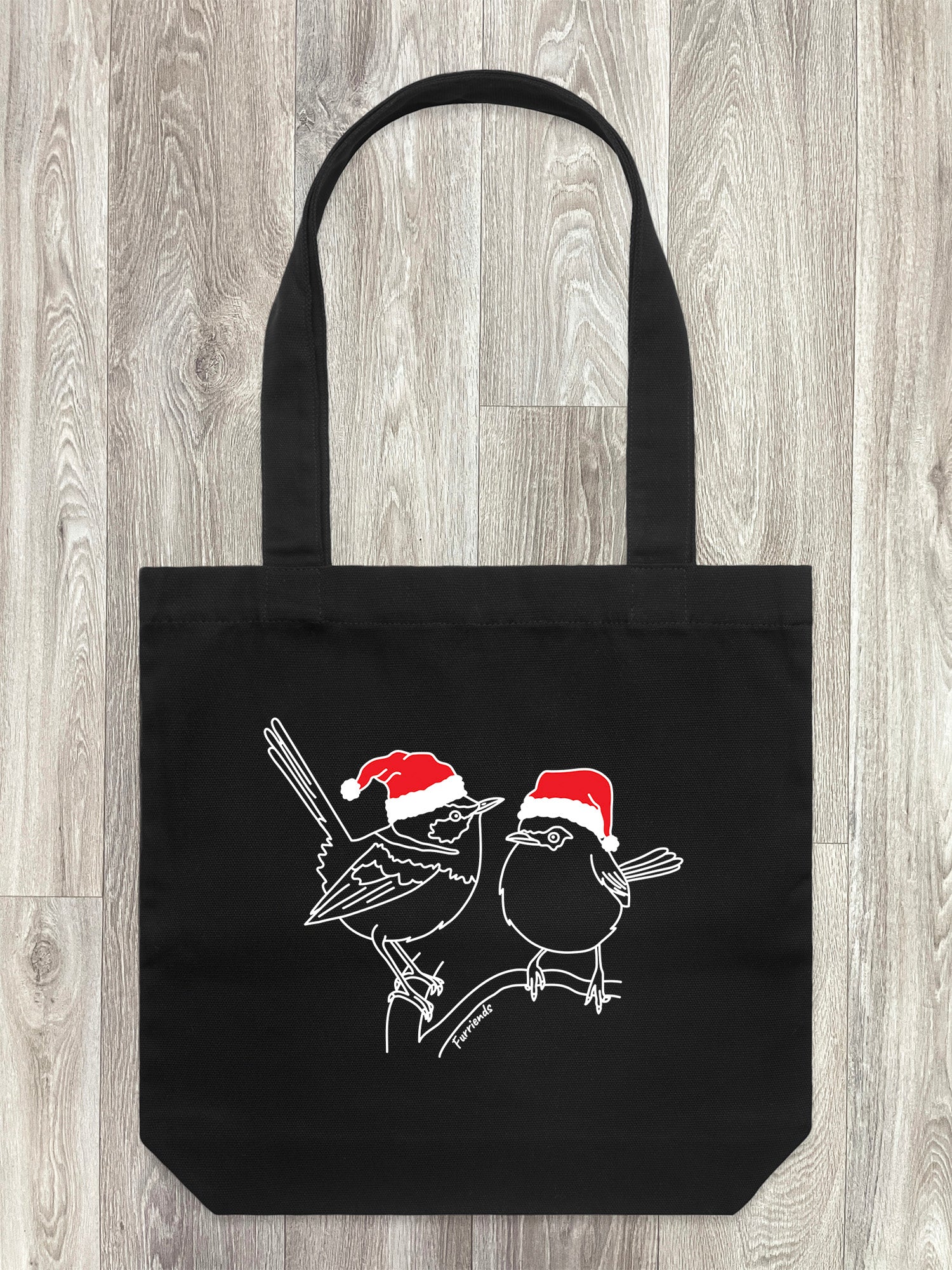 Superb Fairy Wren Christmas Edition Edith Tote Bag - Image 8