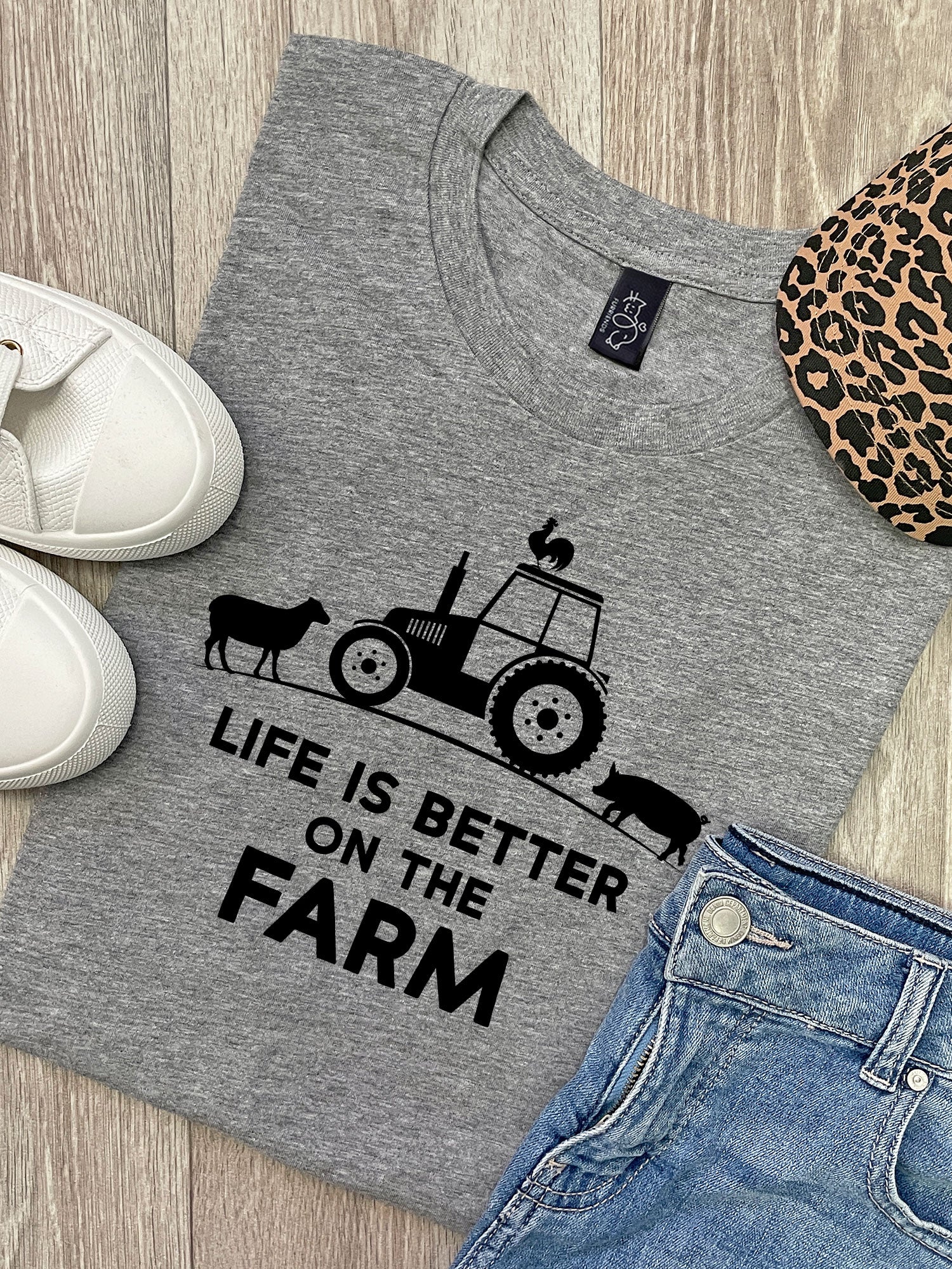 Farm Life Ava Women's Regular Fit Tee - Image 2