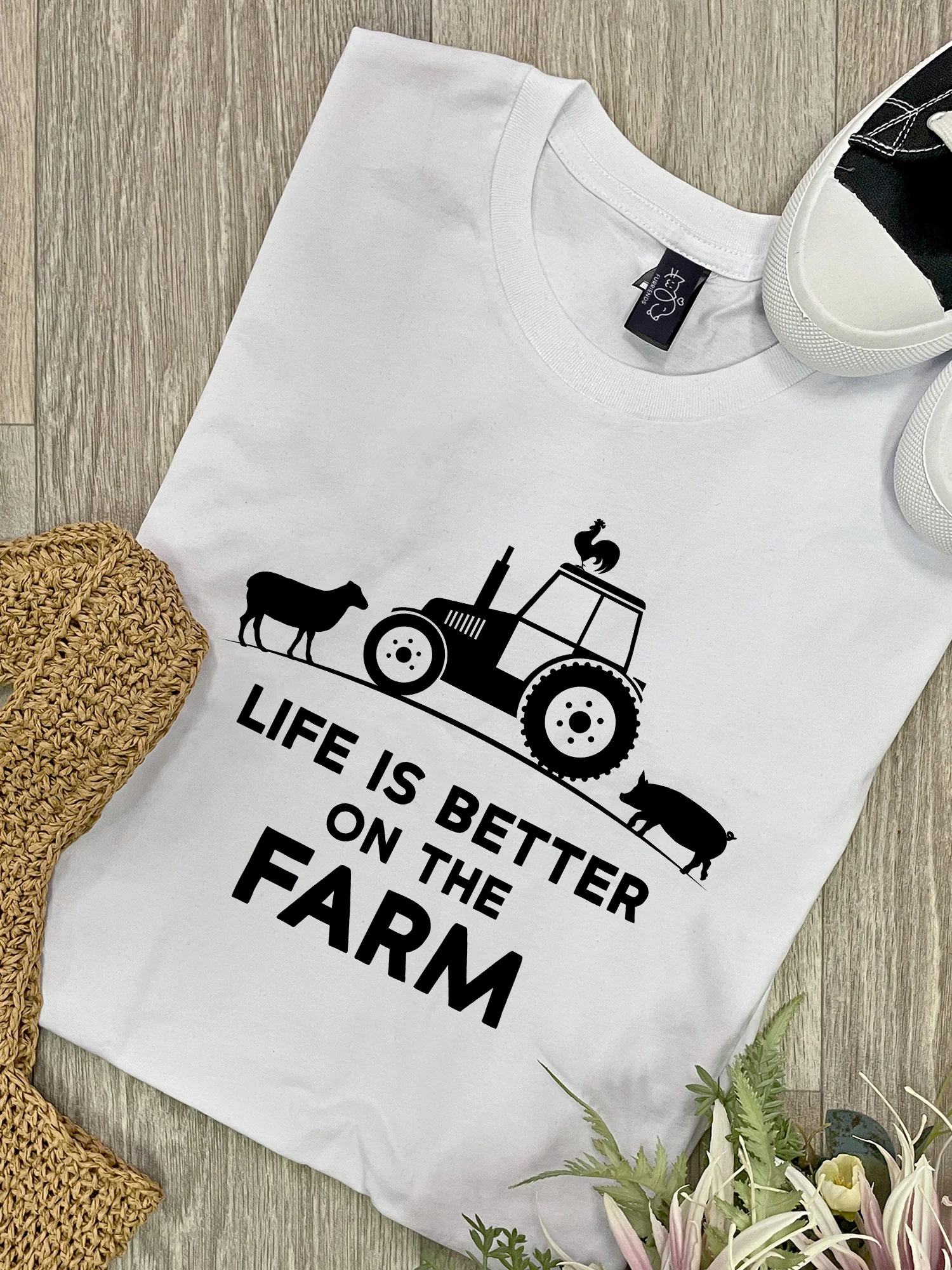 Farm Life Ava Women's Regular Fit Tee - Image 3