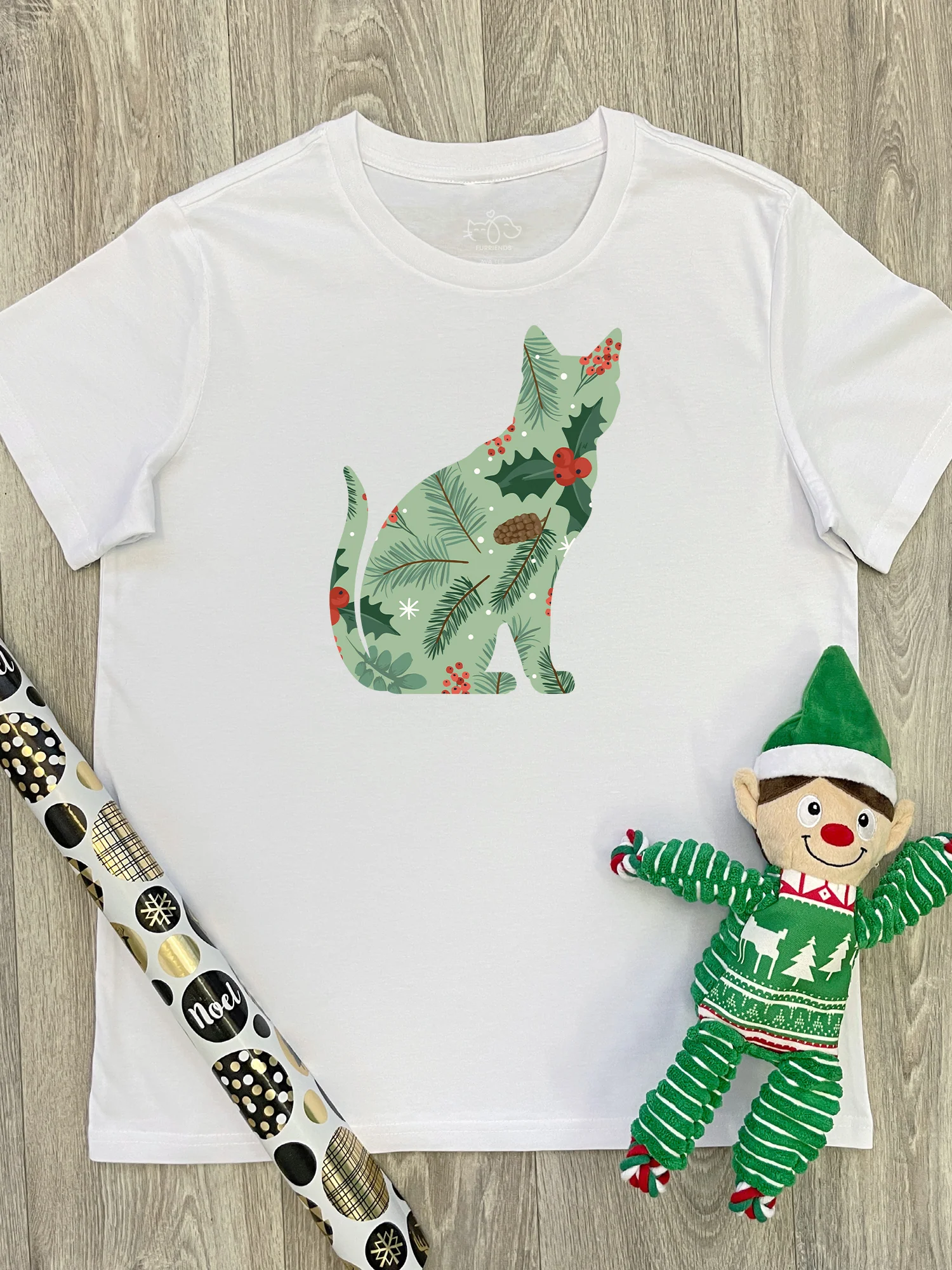 Feline Festive Ava Women's Regular Fit Tee - Image 5