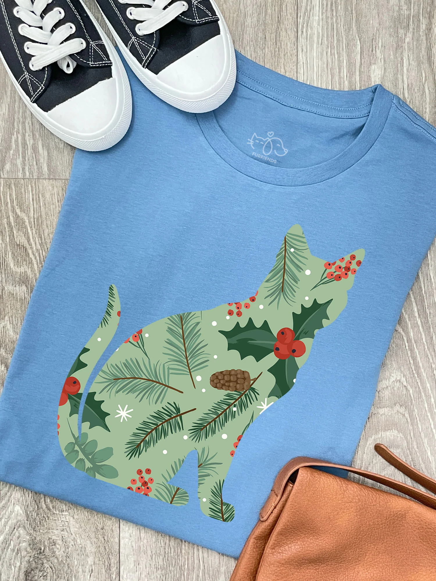 Feline Festive Ava Women's Regular Fit Tee - Image 6