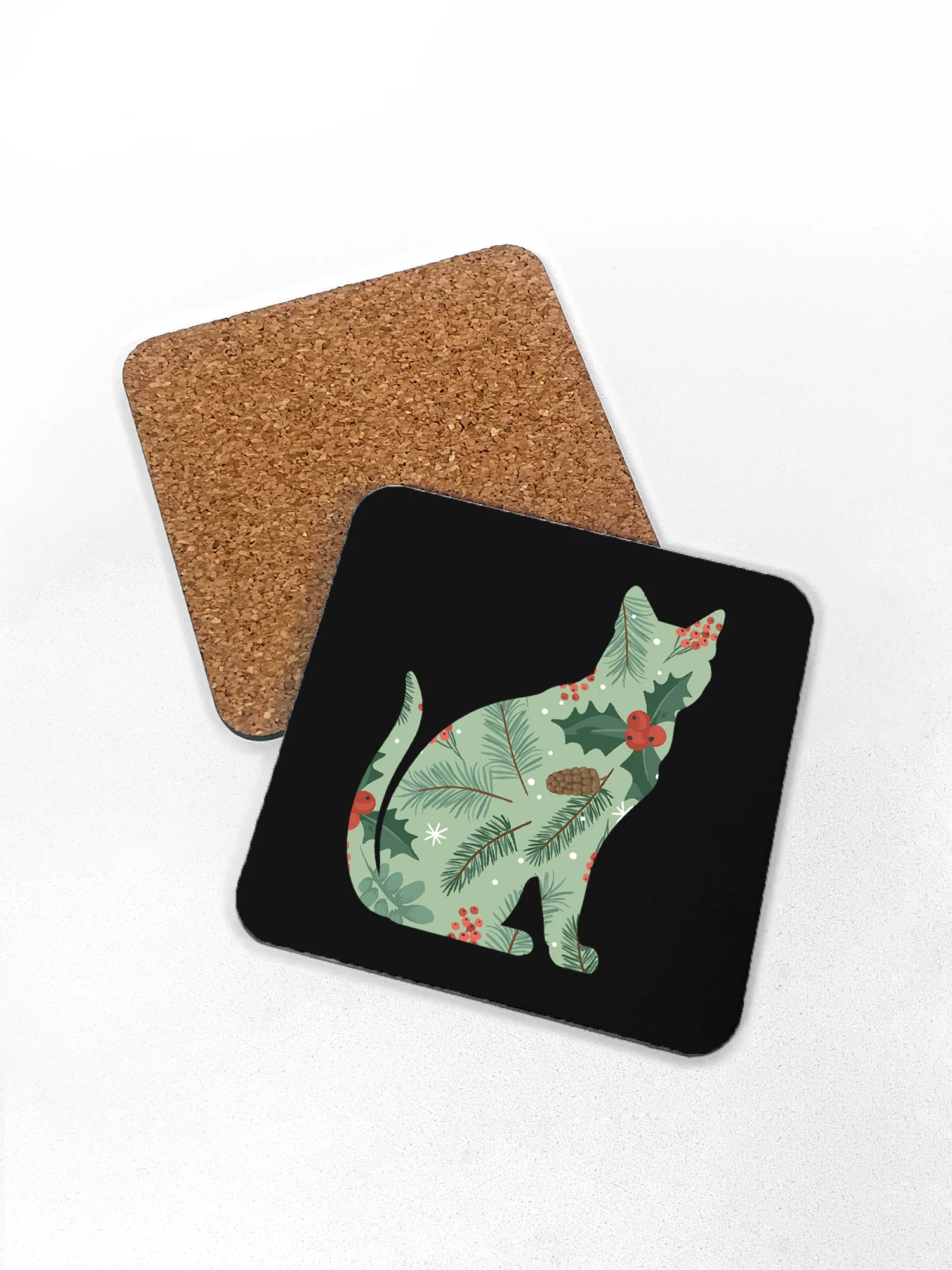 Feline Festive Coaster - Image 4