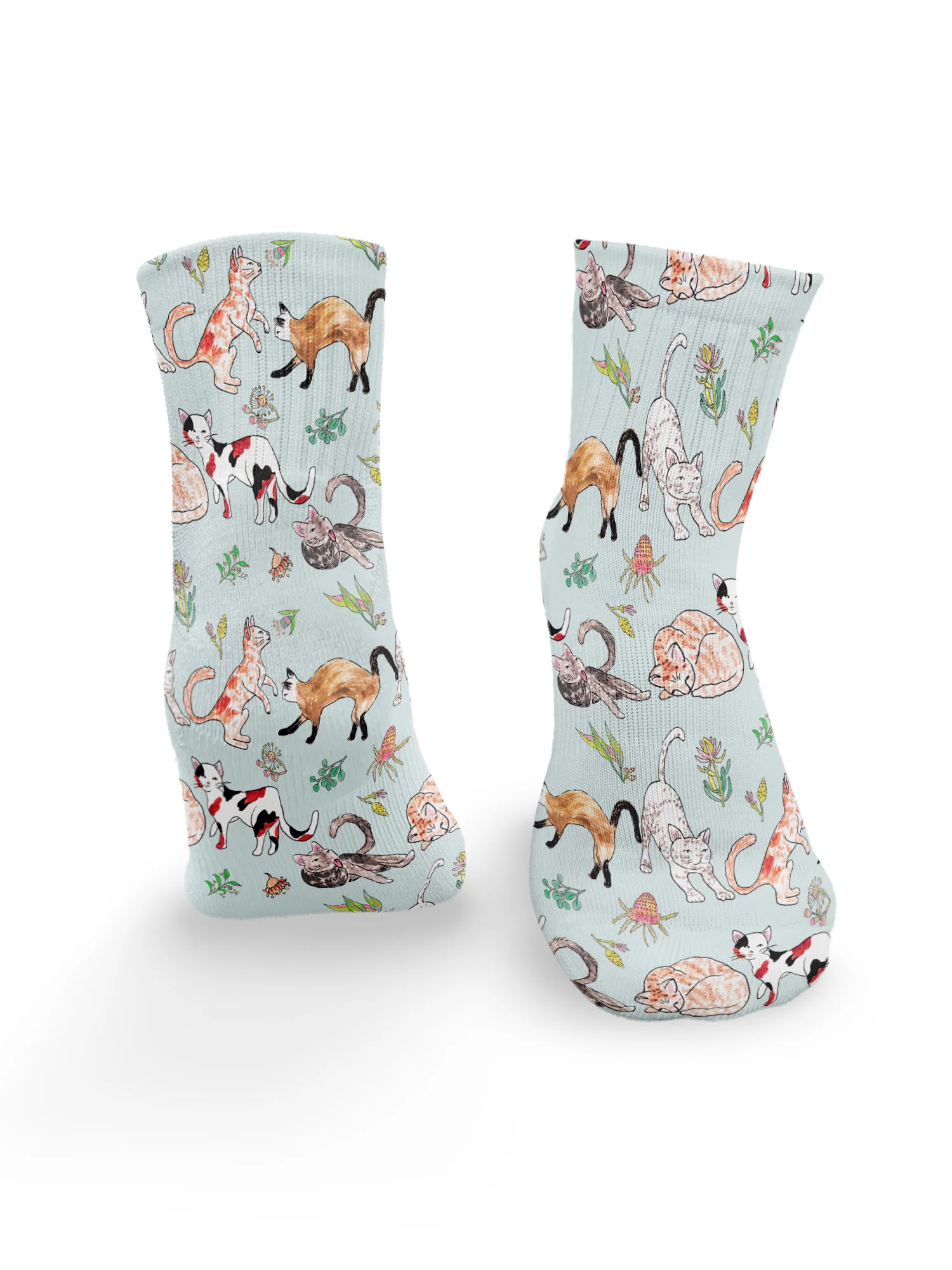 Feline Fine Ankle Socks - Image 2