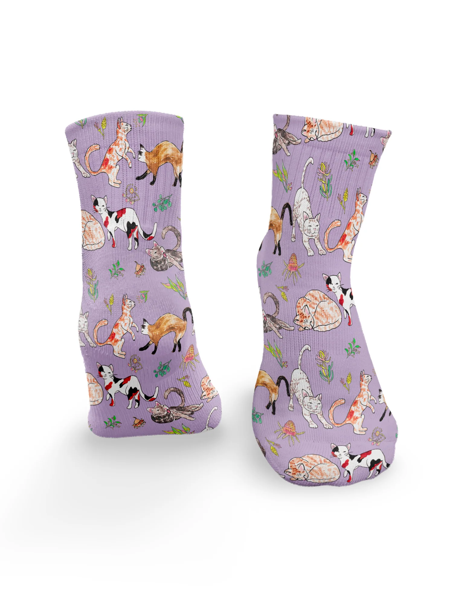 Feline Fine Ankle Socks - Image 3
