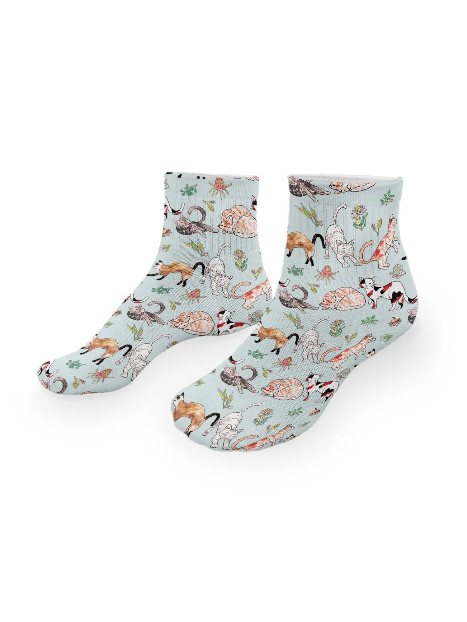 Feline Fine Ankle Socks - Image 7