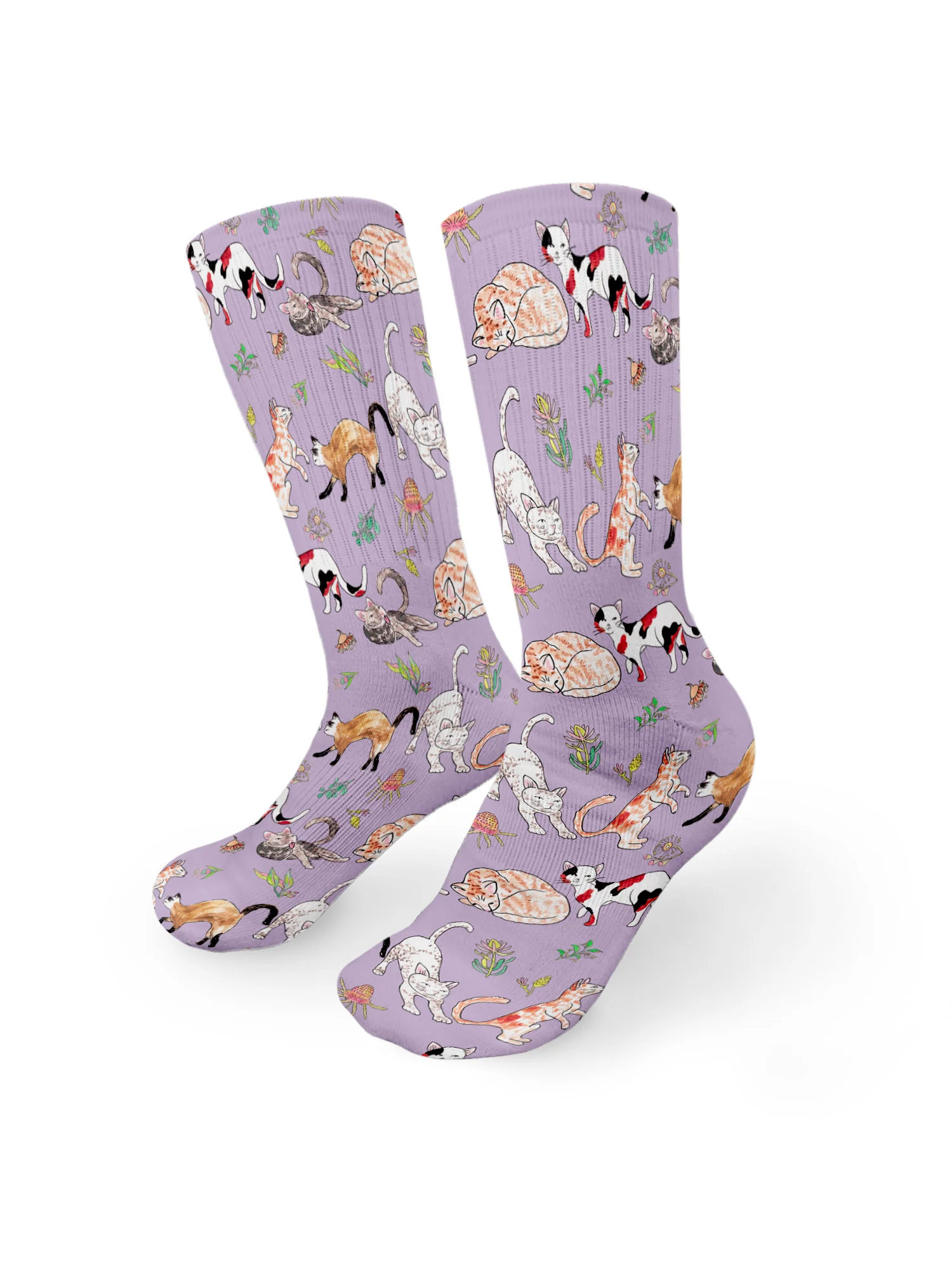 Feline Fine Crew Socks - Image 8