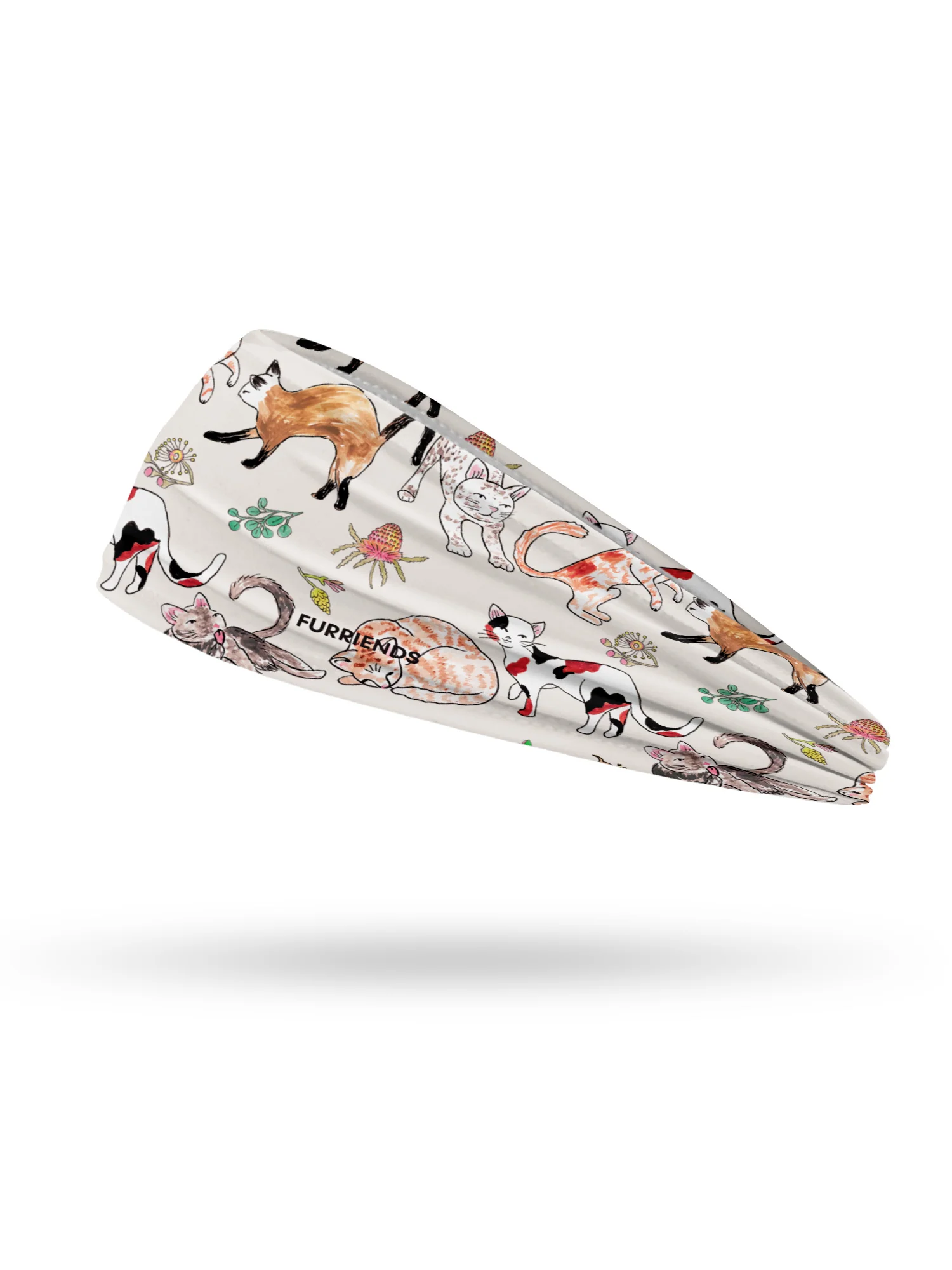 Feline Fine Eco Performance Headband - Image 2