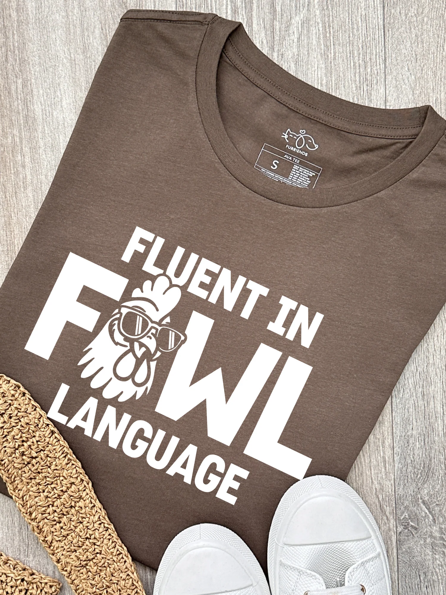 Fluent In Fowl Language Ava Women's Regular Fit Tee - Image 2