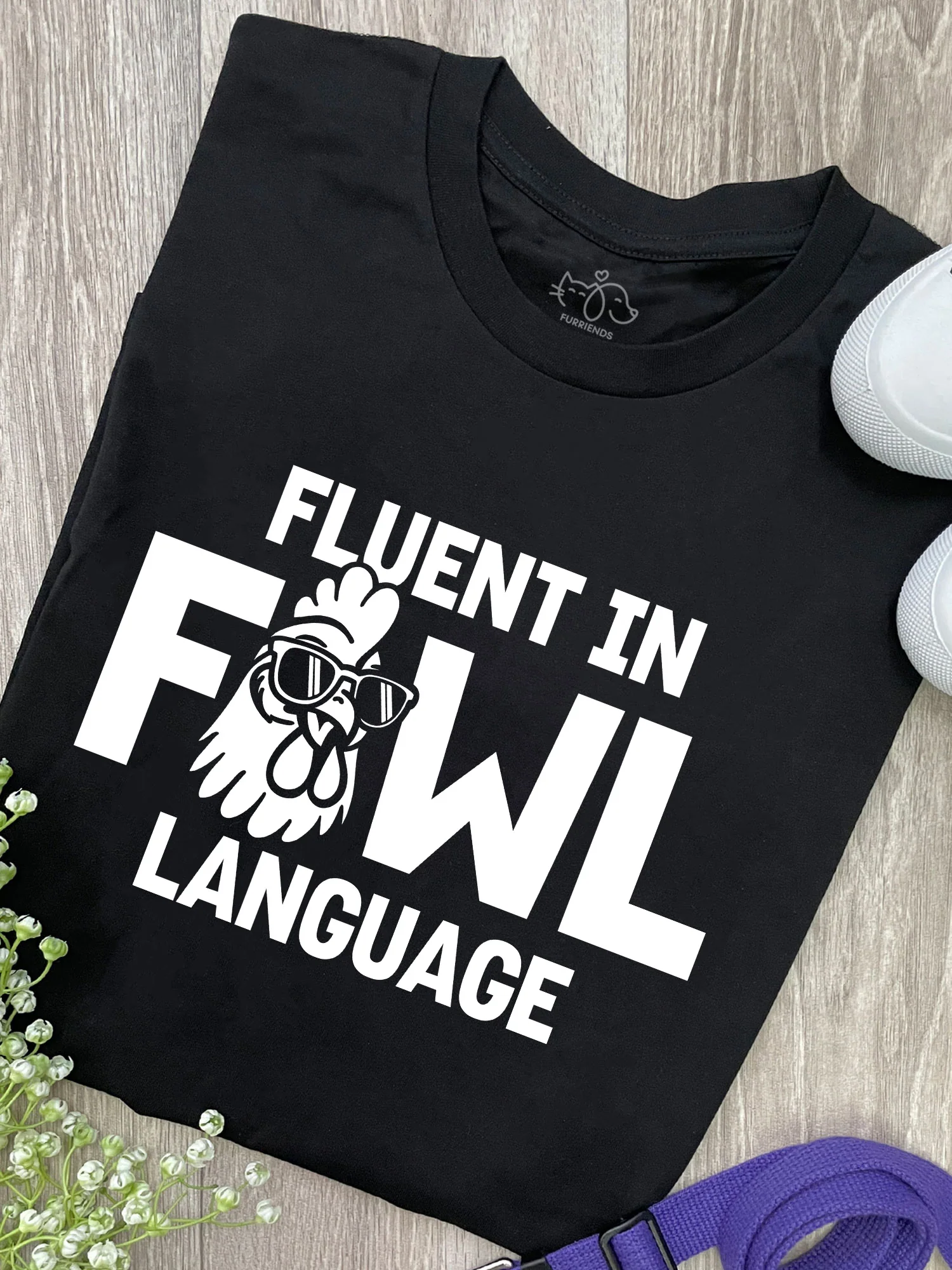 Fluent In Fowl Language Ava Women's Regular Fit Tee - Image 4