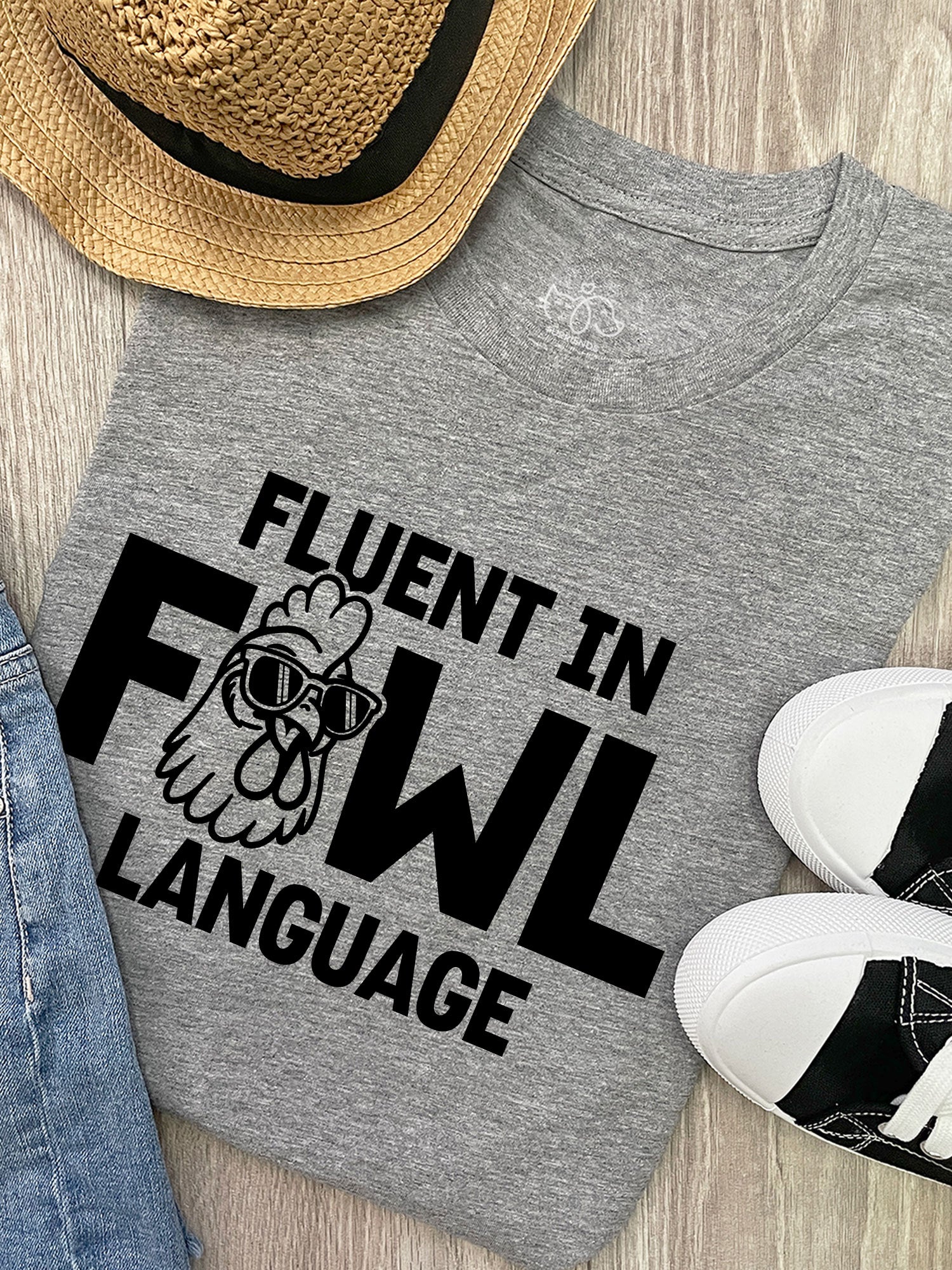 Fluent In Fowl Language Ava Women's Regular Fit Tee - Image 7