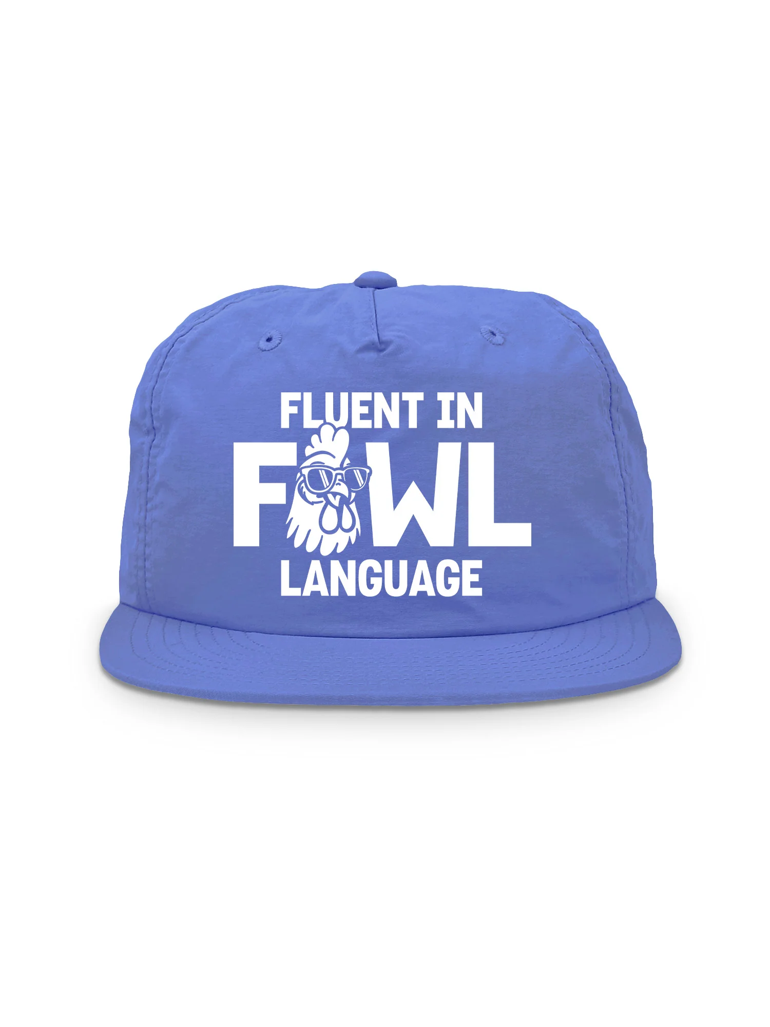 Fluent In Fowl Language Quick-Dry Cap - Image 3