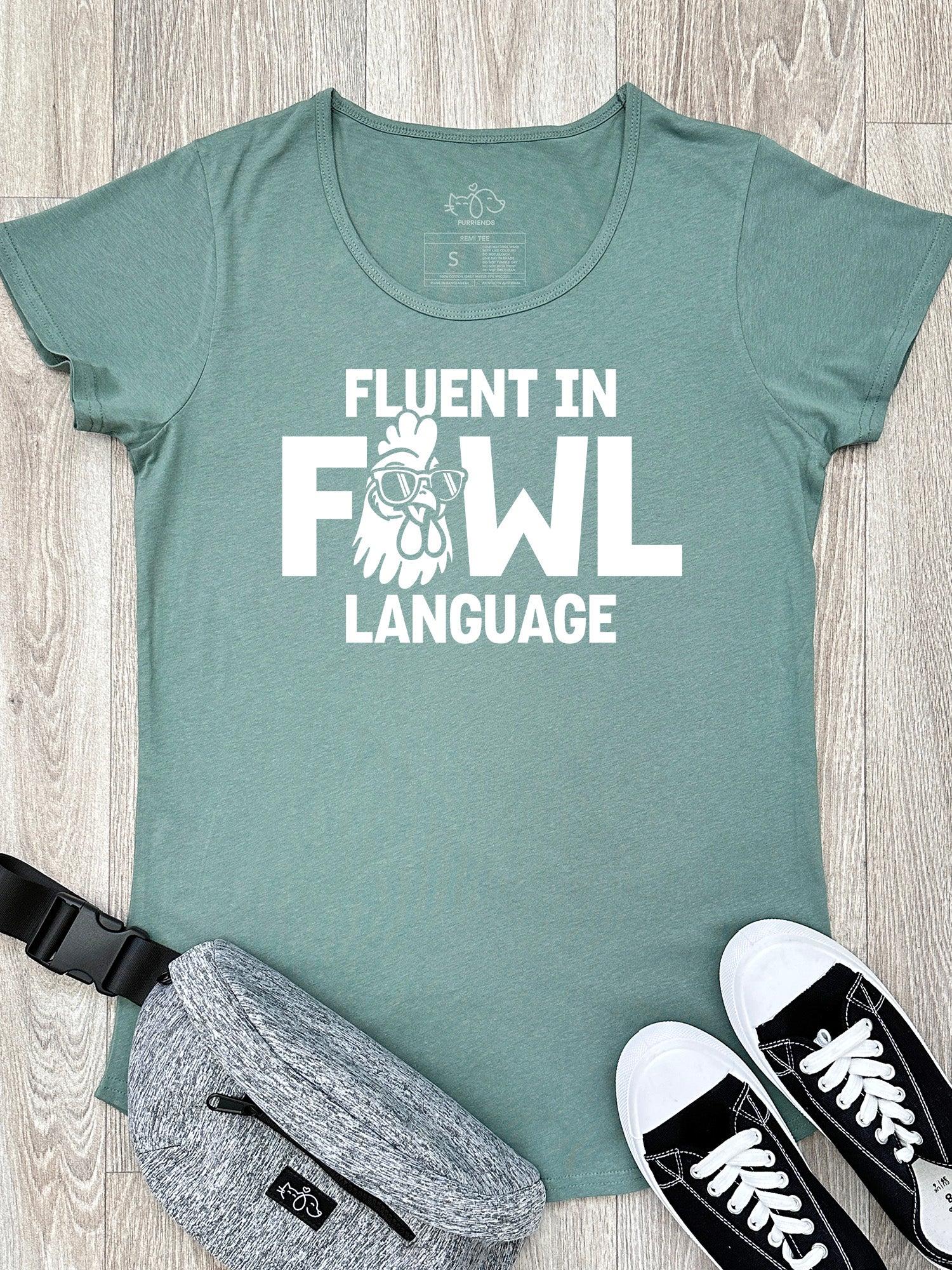 Fluent In Fowl Language Remi Women's Tee - Image 3