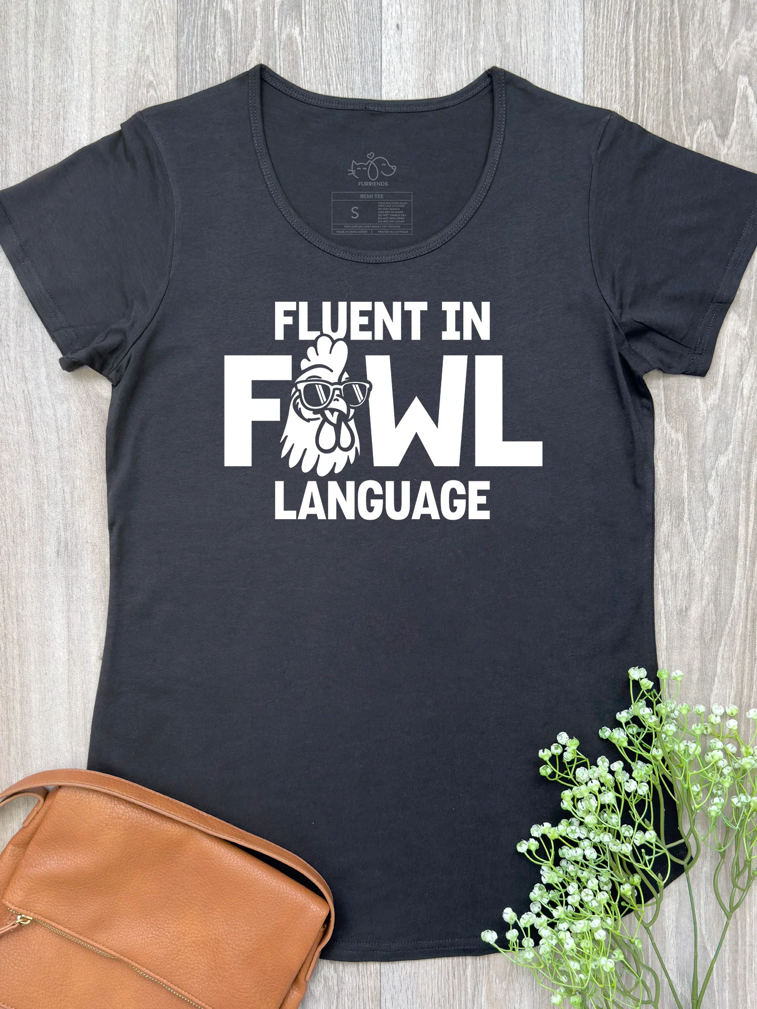 Fluent In Fowl Language Remi Women's Tee - Image 5