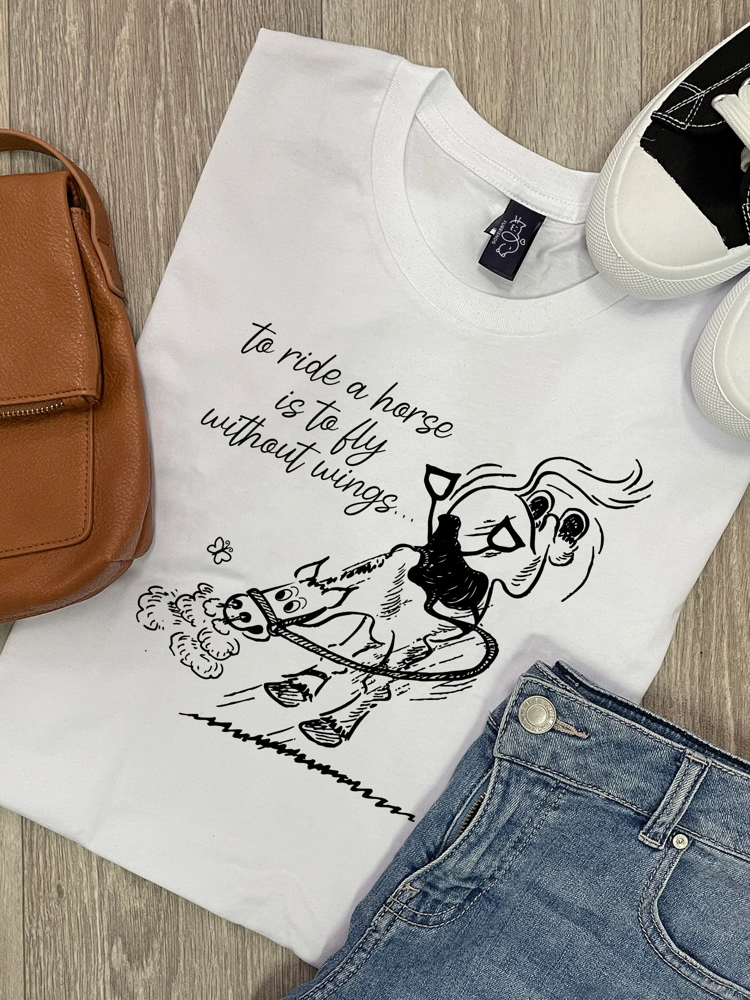 Fly Without Wings Ava Women's Regular Fit Tee - Image 3