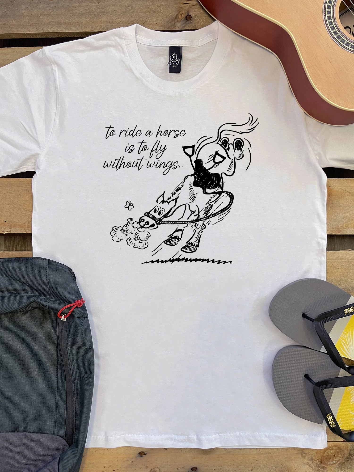 Fly Without Wings Essential Unisex Tee - Image 3