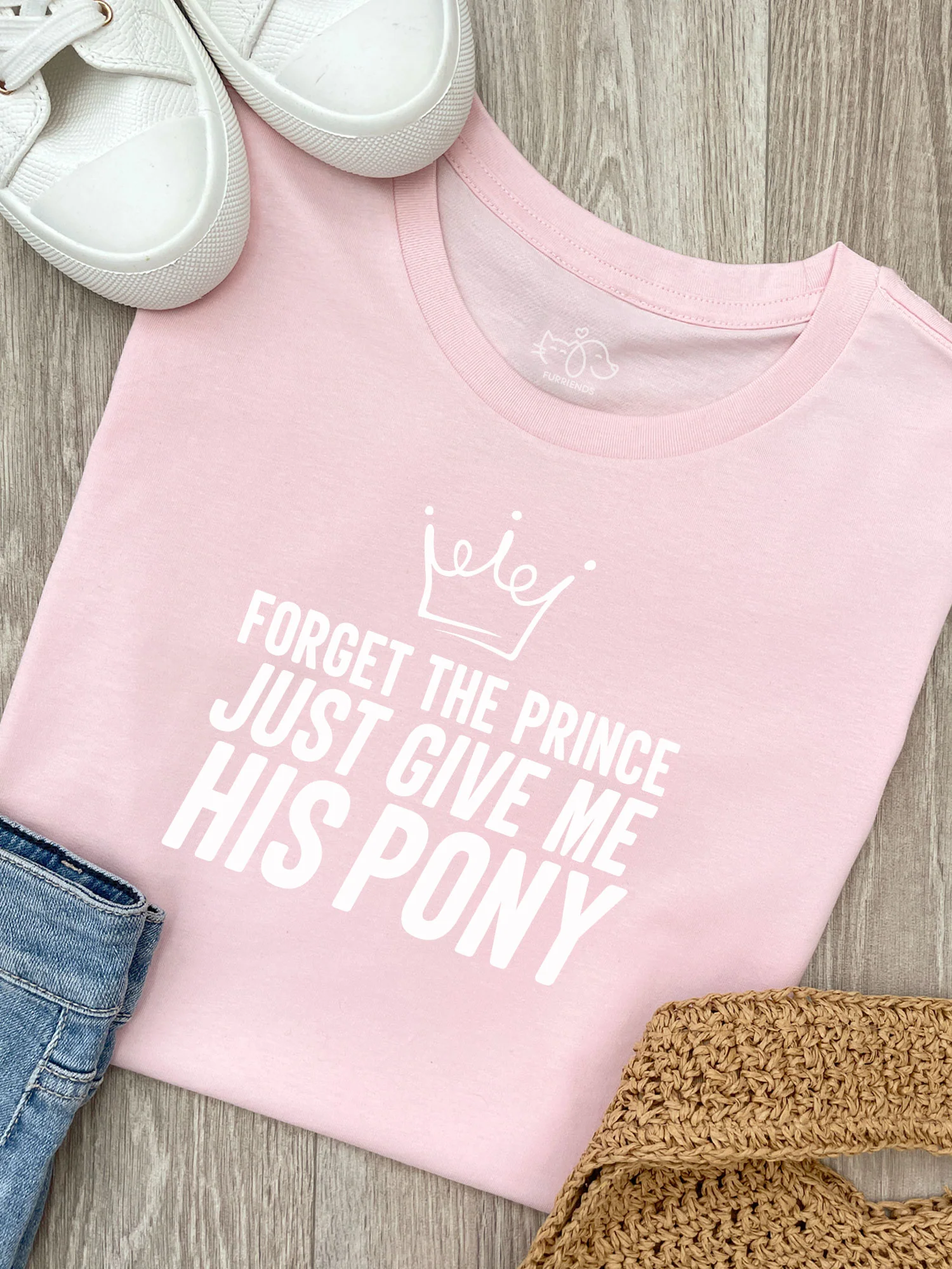 Forget The Prince Ava Women's Regular Fit Tee - Image 2