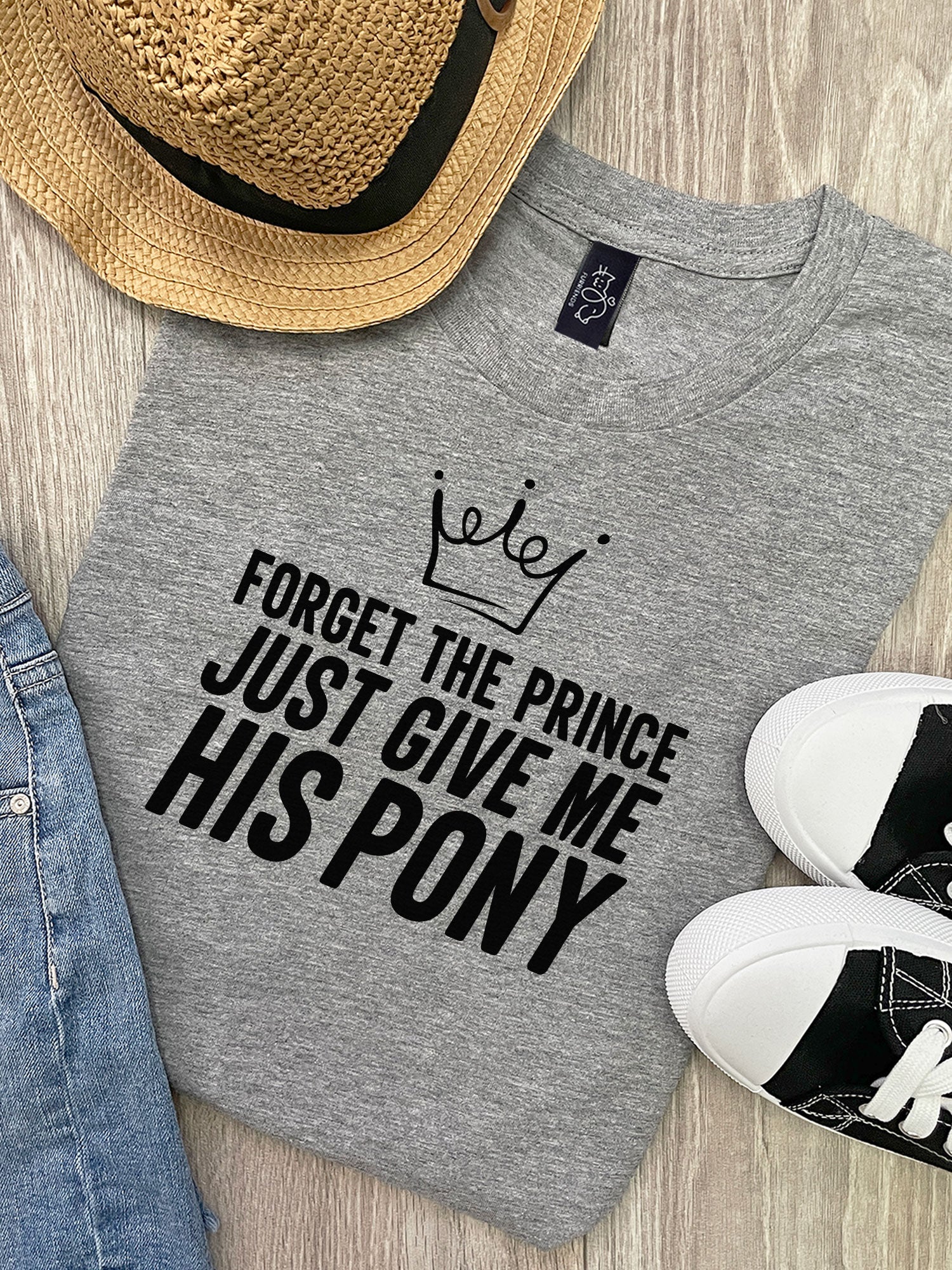 Forget The Prince Ava Women's Regular Fit Tee - Image 3