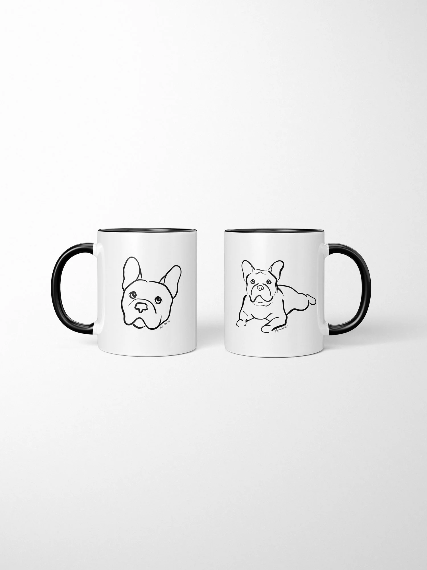 French Bulldog Ceramic Mug - Image 2