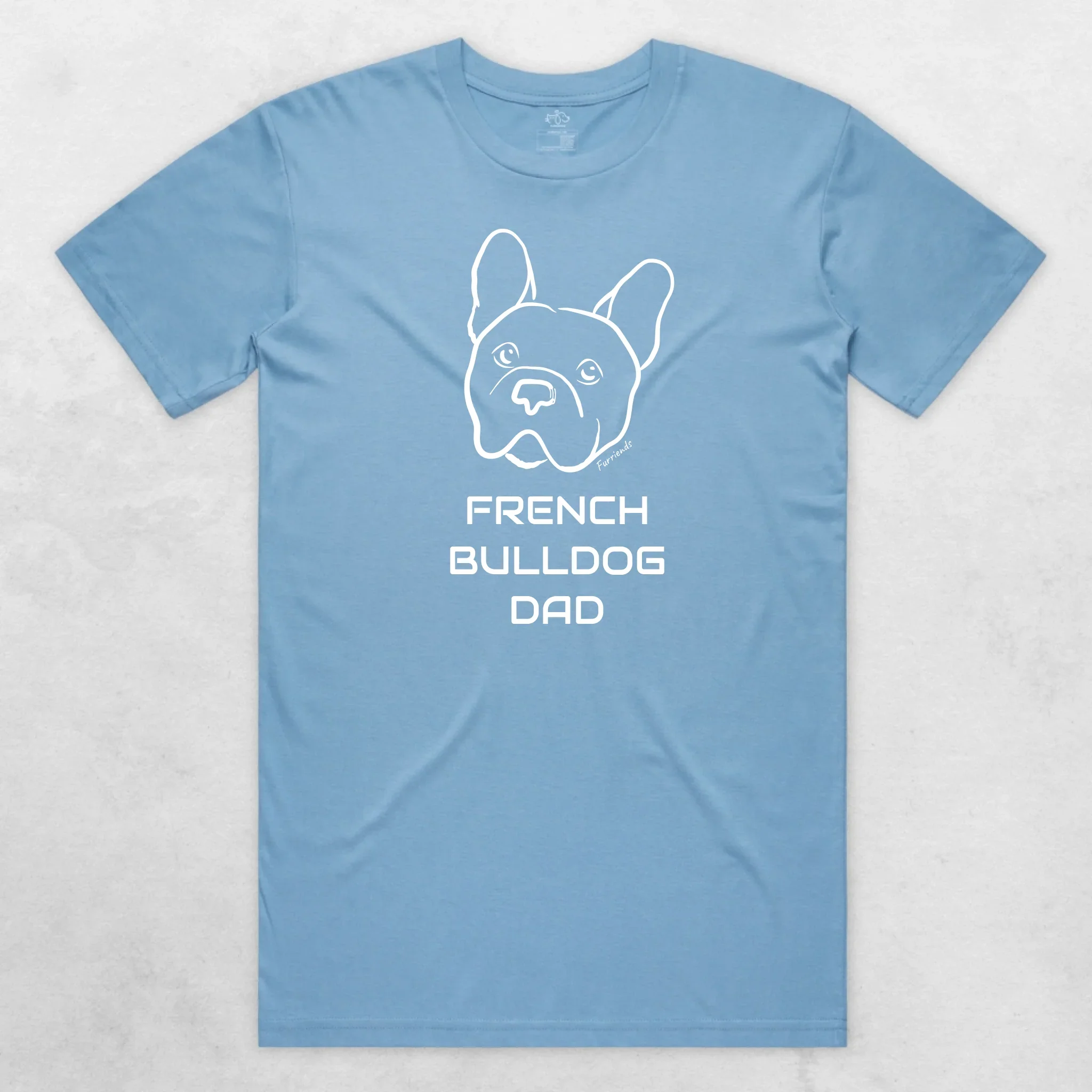French Bulldog Dad Regular Fit-T-Shirt - Image 4