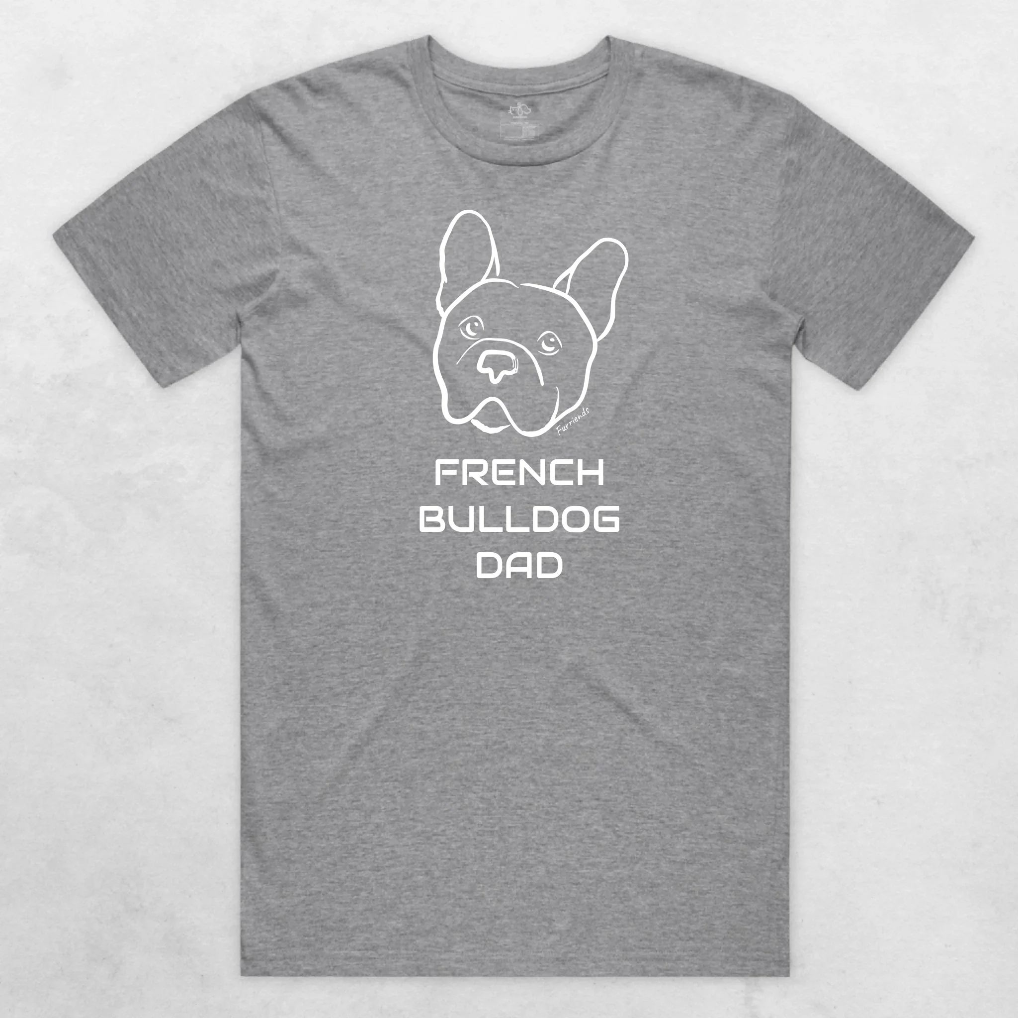 French Bulldog Dad Regular Fit-T-Shirt - Image 5