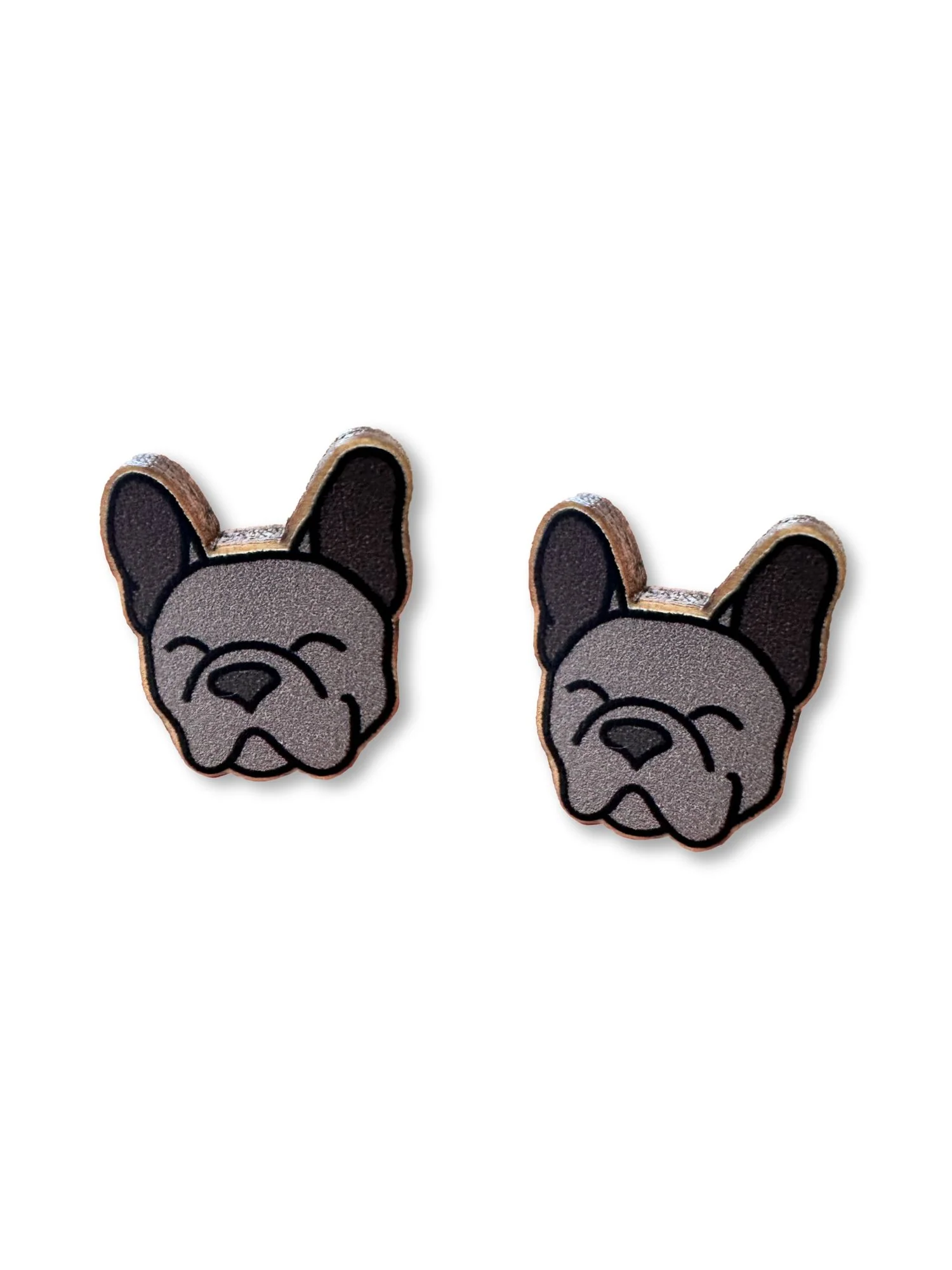 French Bulldog ColourPop Stud Earrings - Image 4