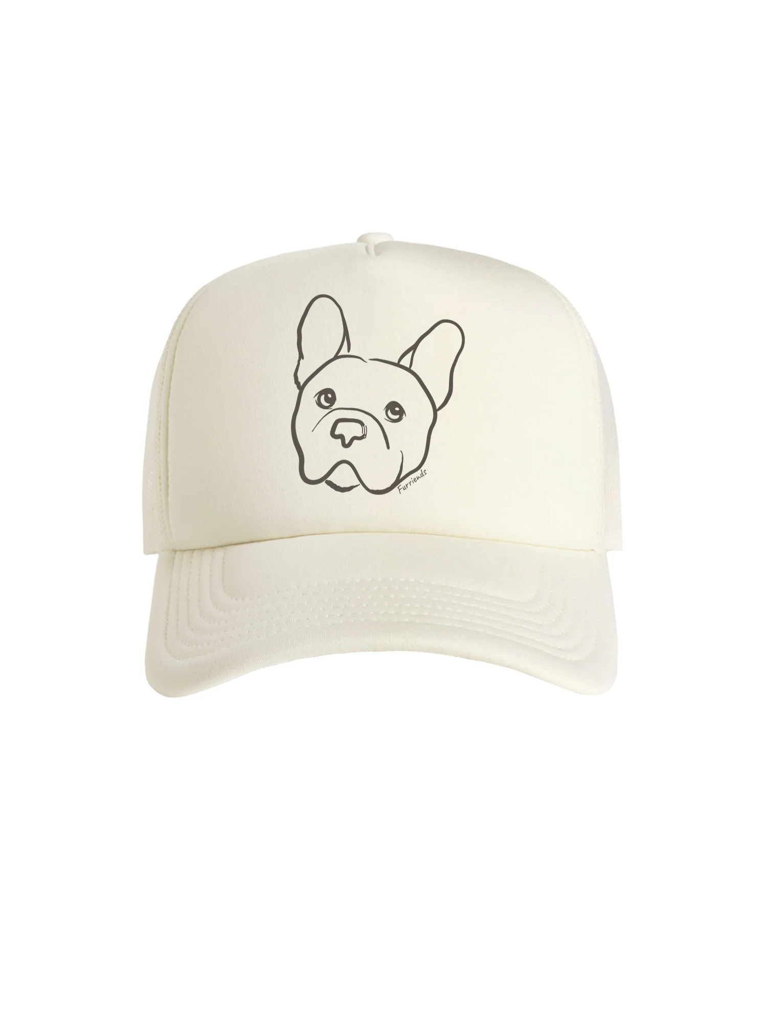 French Bulldog Foam Trucker Cap - Image 3