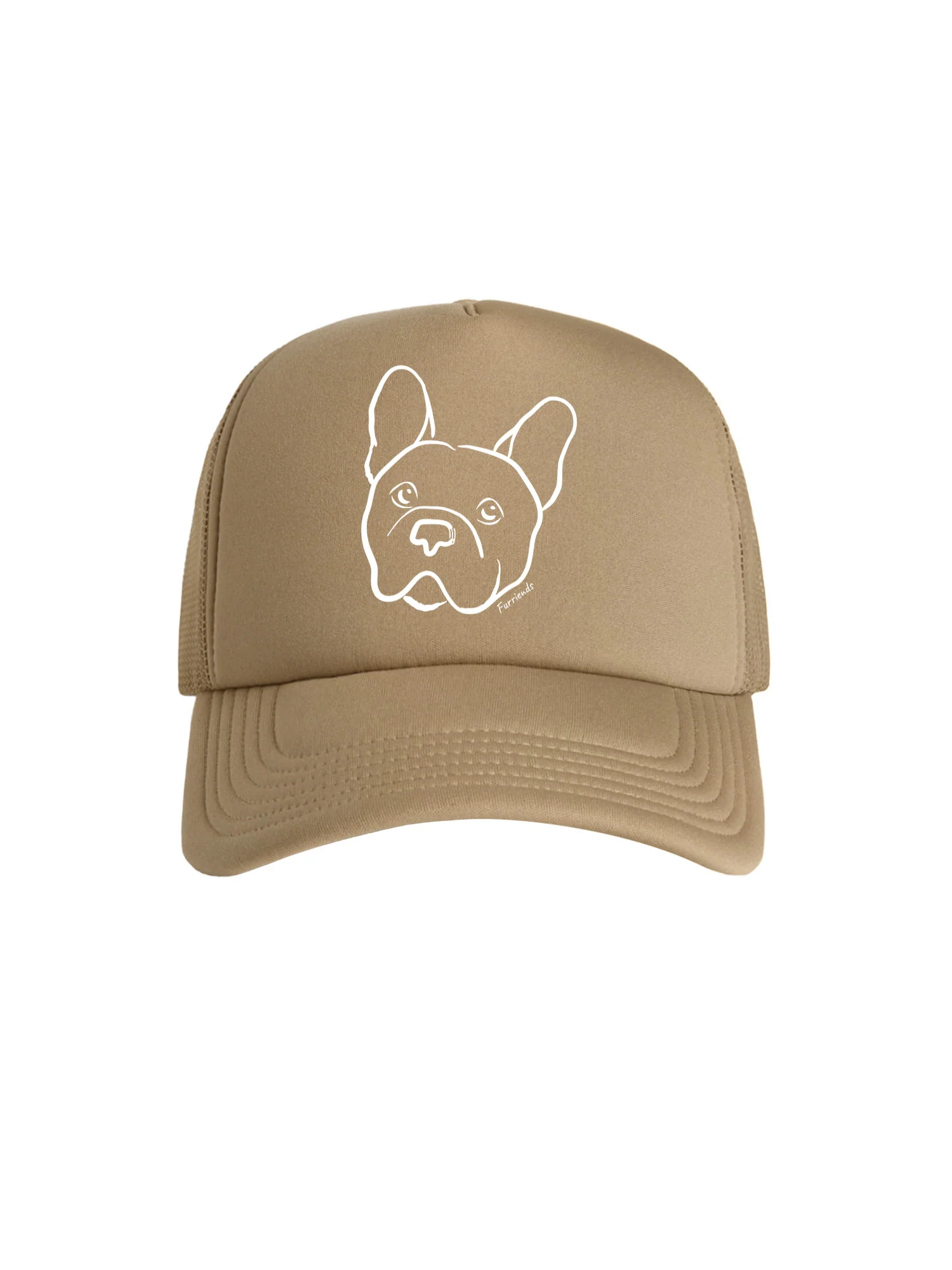 French Bulldog Foam Trucker Cap - Image 7