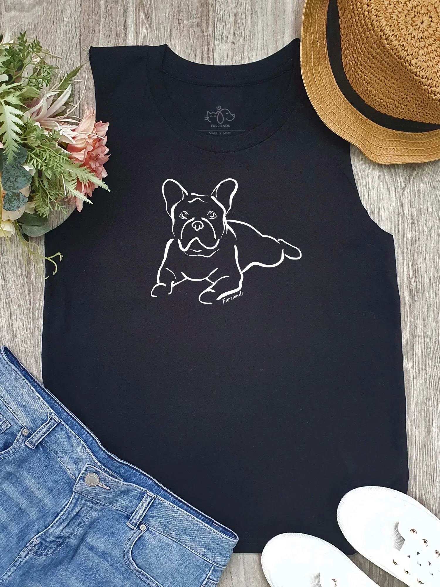 French Bulldog Tank Top - Image 2