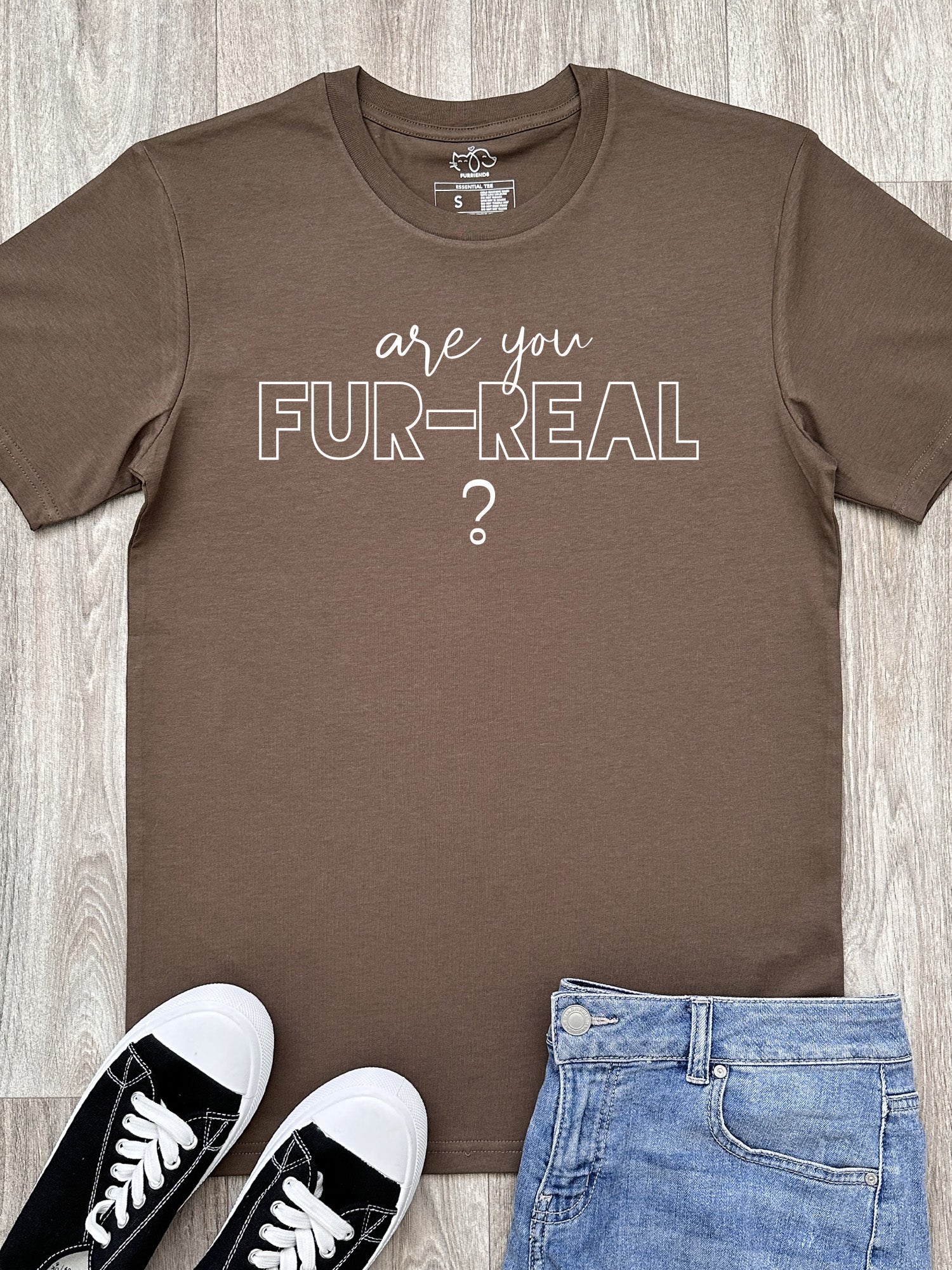 Are You Fur-Real? Essential Unisex Tee - Image 4