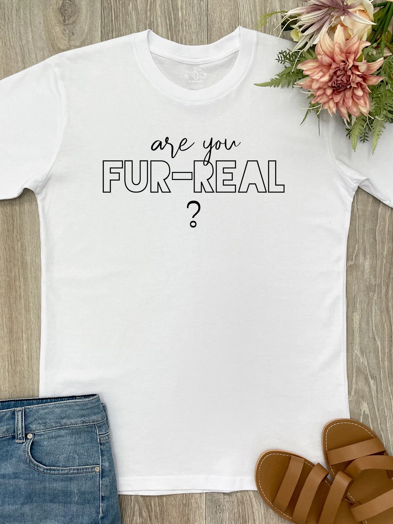 Are You Fur-Real? Essential Unisex Tee - Image 5