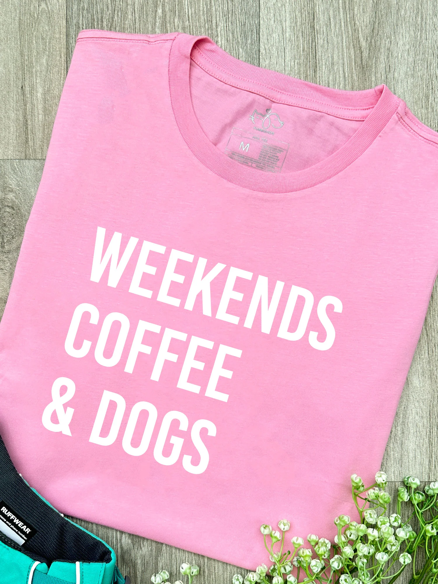Weekends Coffee & Dogs Ava Women's Regular Fit Tee - Image 2