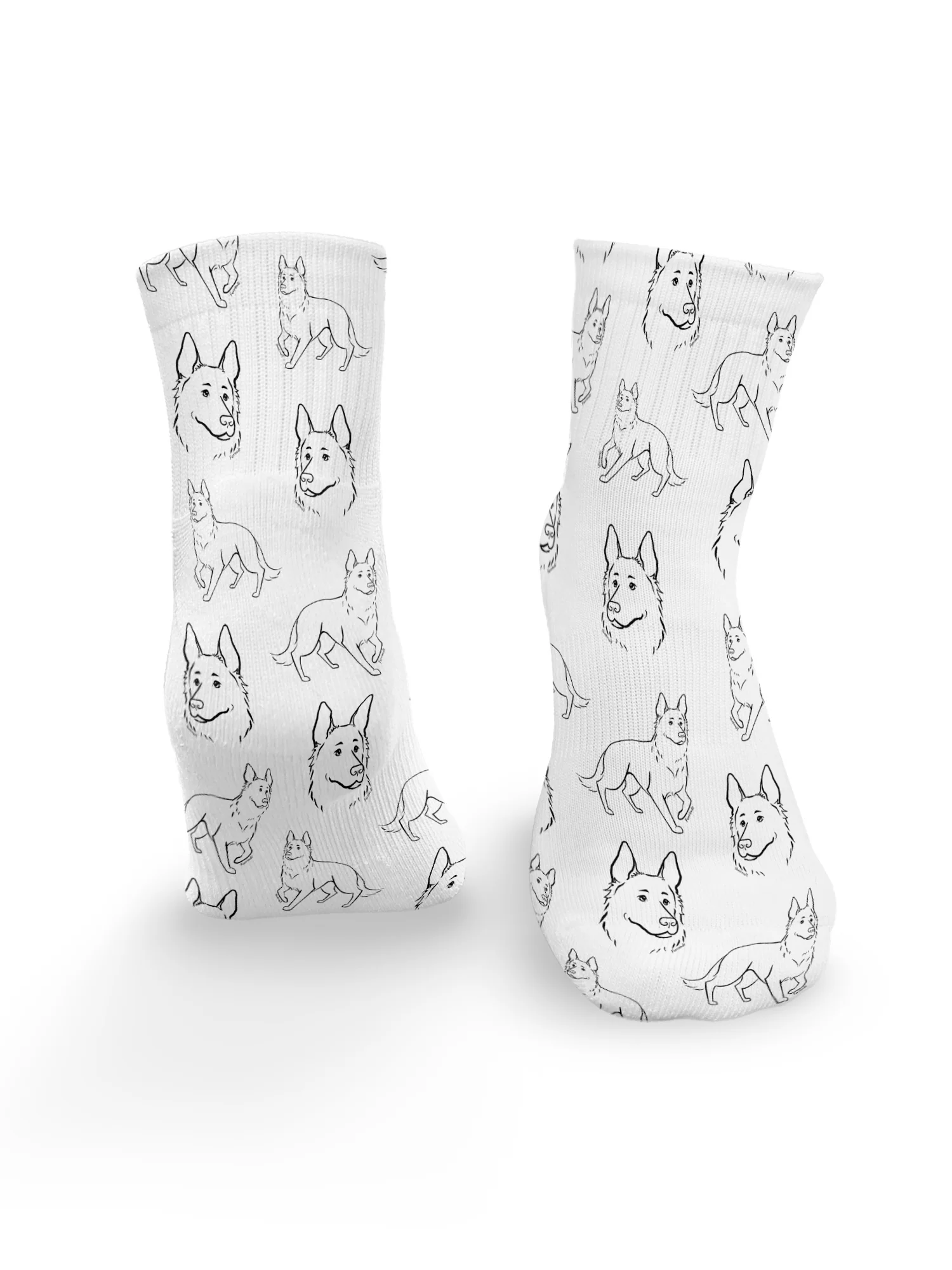 German Shepherd Ankle Socks - Image 2