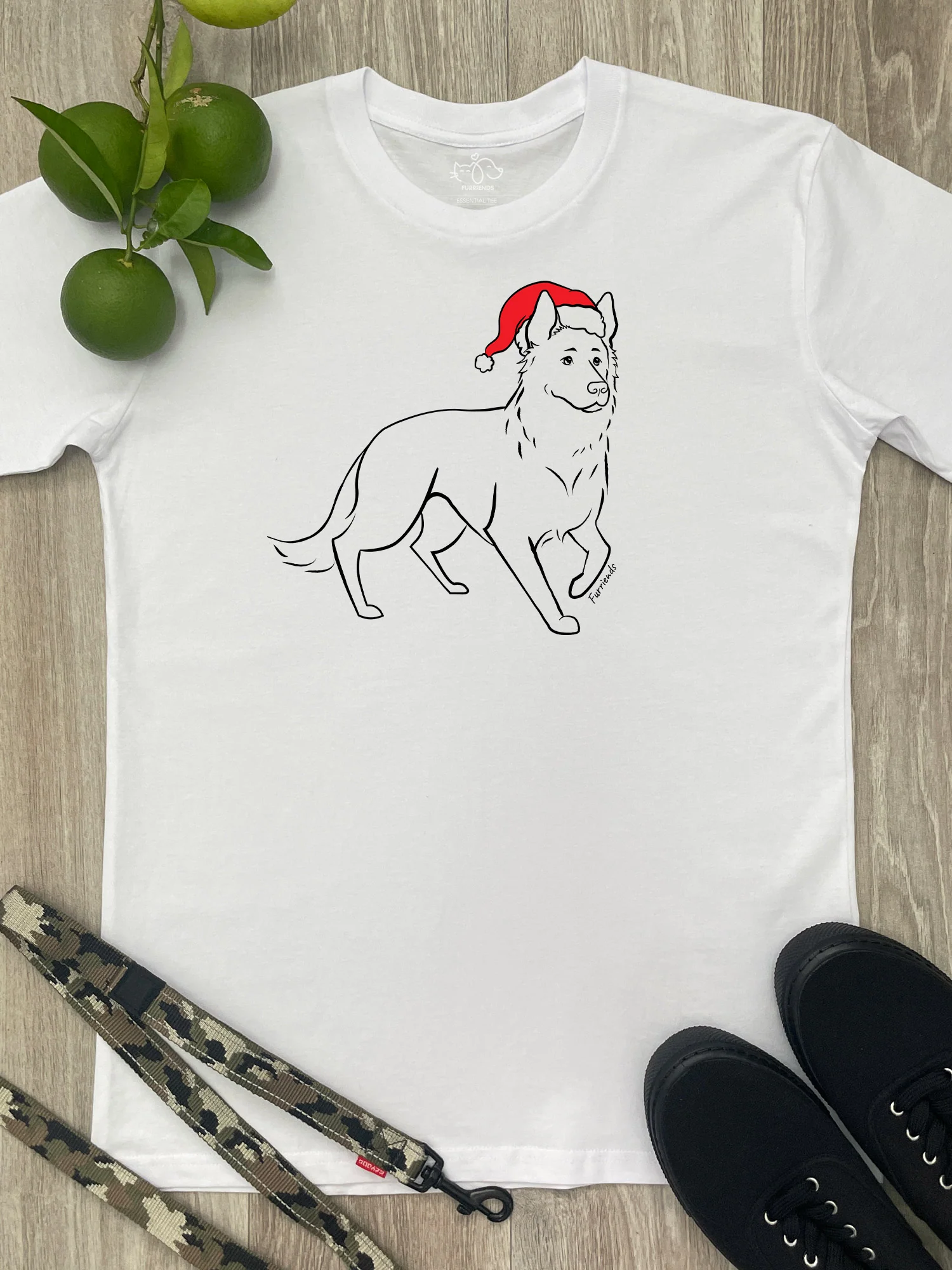 German Shepherd Christmas Edition Essential Unisex Tee