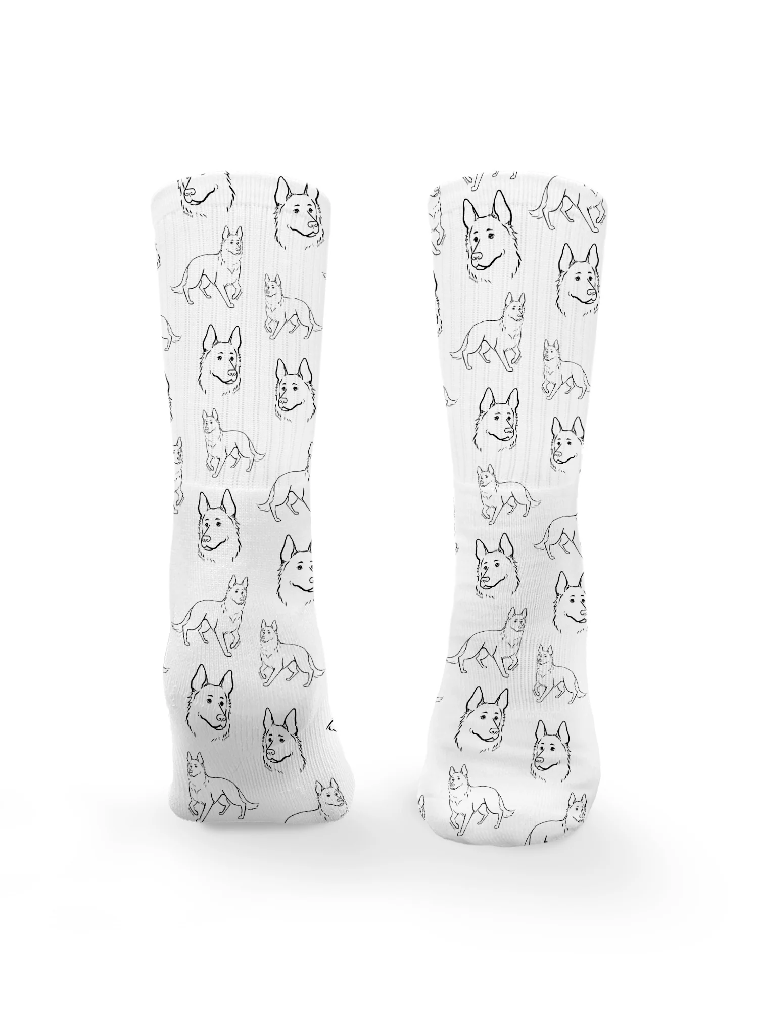 German Shepherd Crew Socks - Image 3