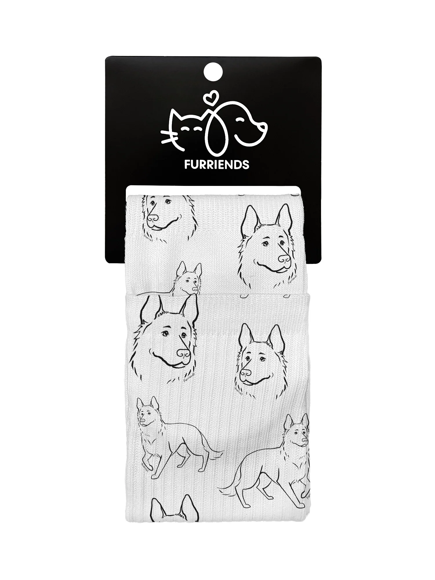 German Shepherd Crew Socks - Image 5
