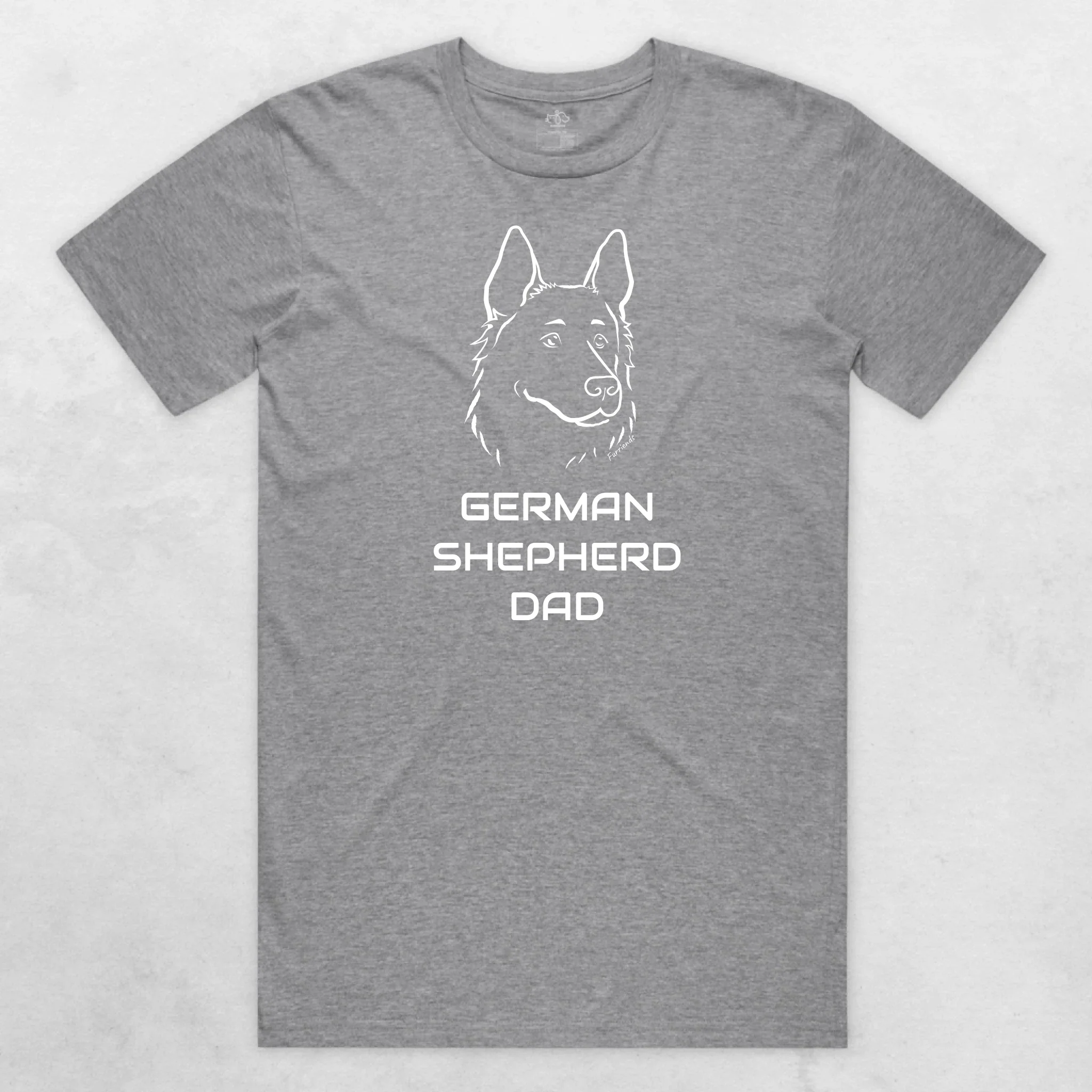 German Shepherd Dad Regular Fit-T-Shirt - Image 5
