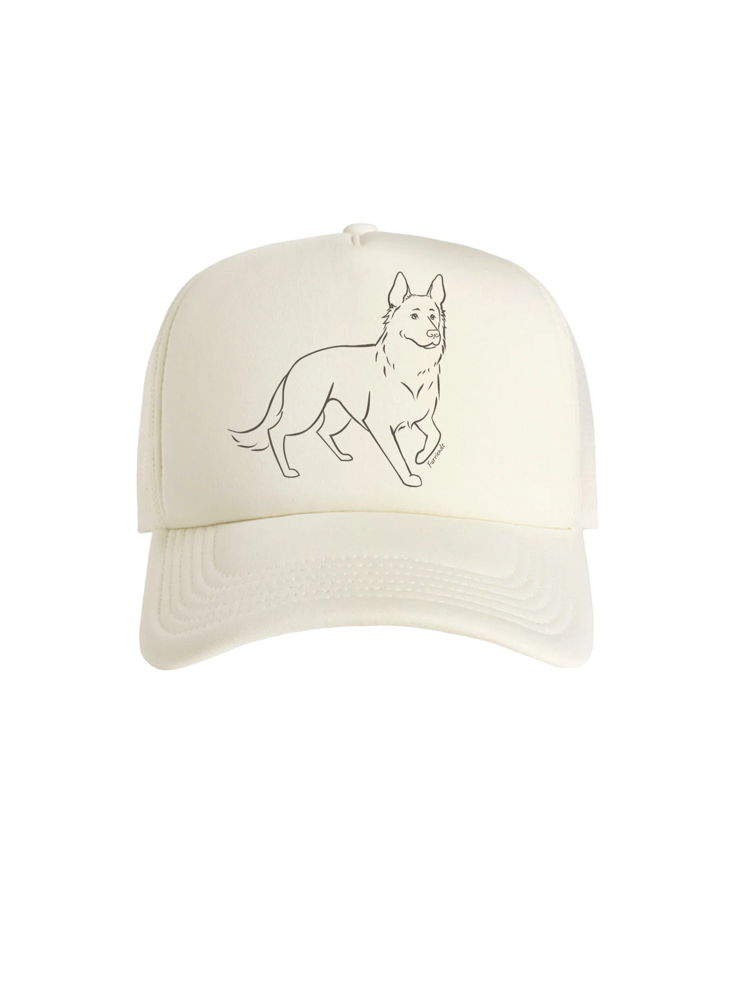 German Shepherd Foam Trucker Cap - Image 5