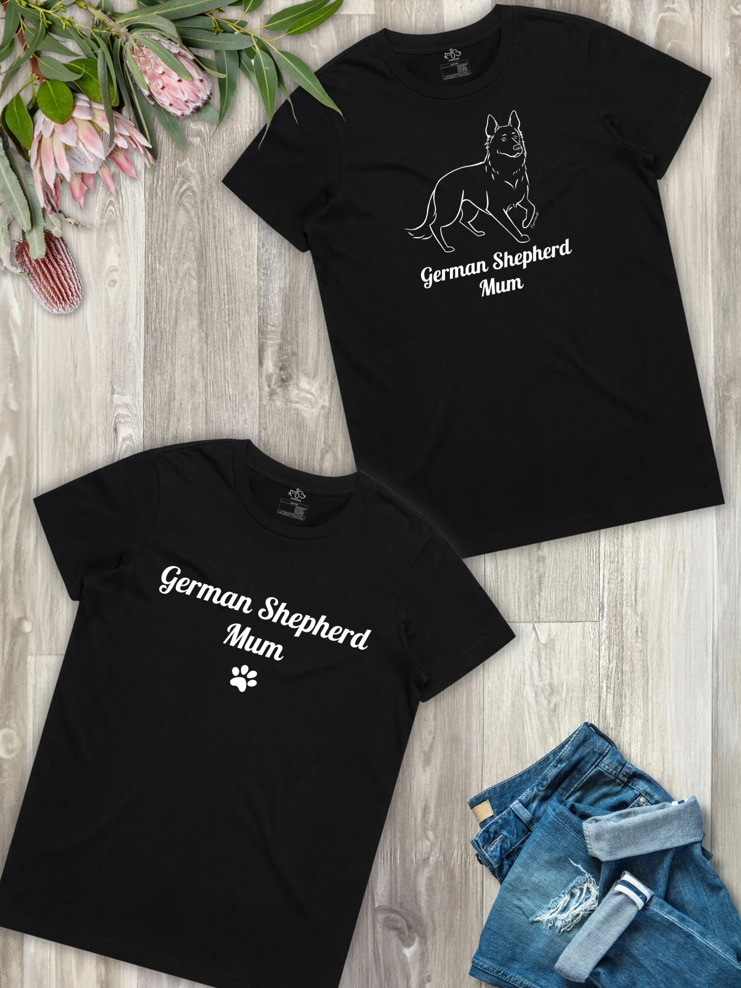 German Shepherd Mum Regular Fit T-shirt - Image 8