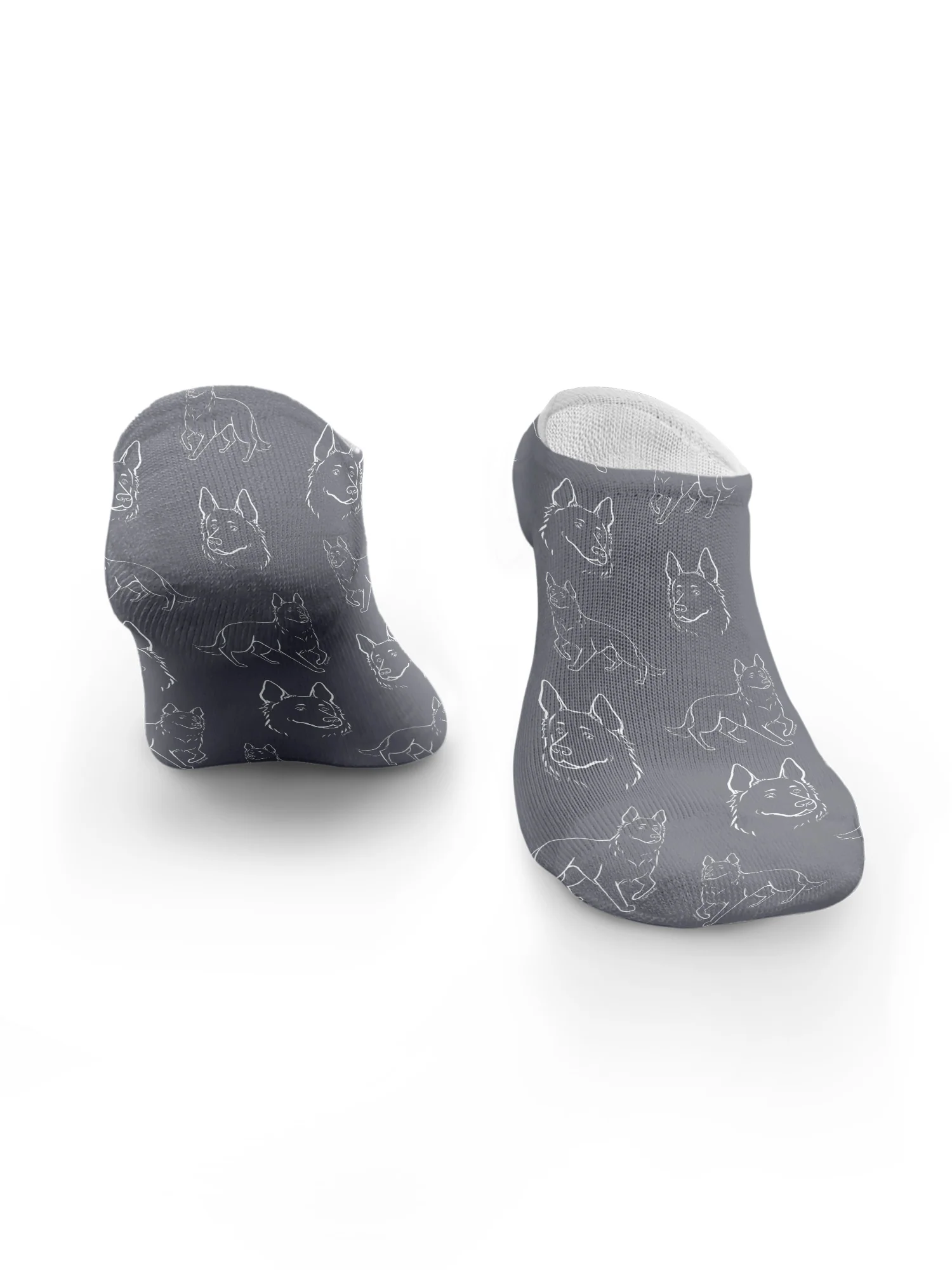 German Shepherd No Show Socks - Image 2