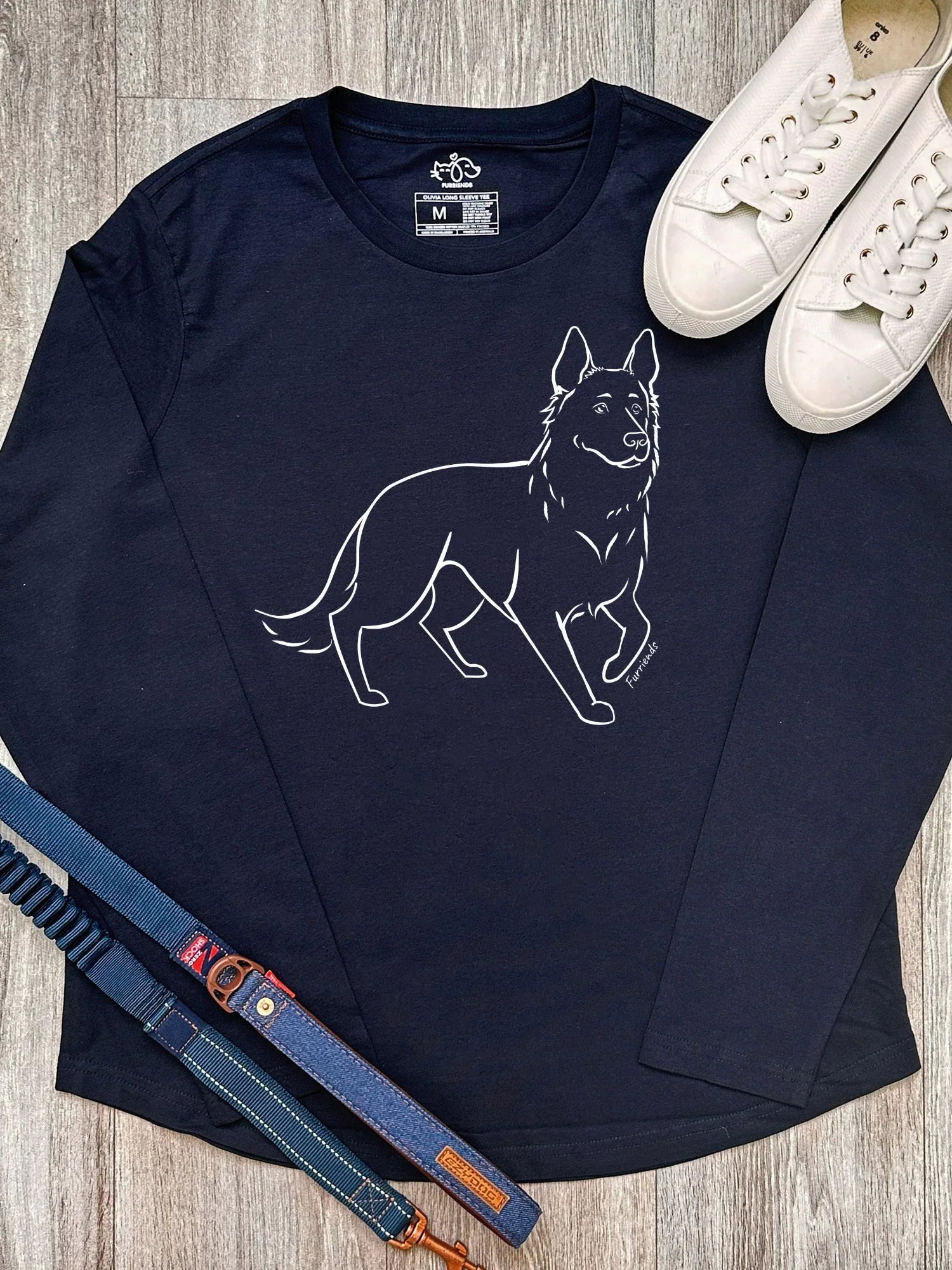 German Shepherd Olivia Women's Long Sleeve T-Shirt